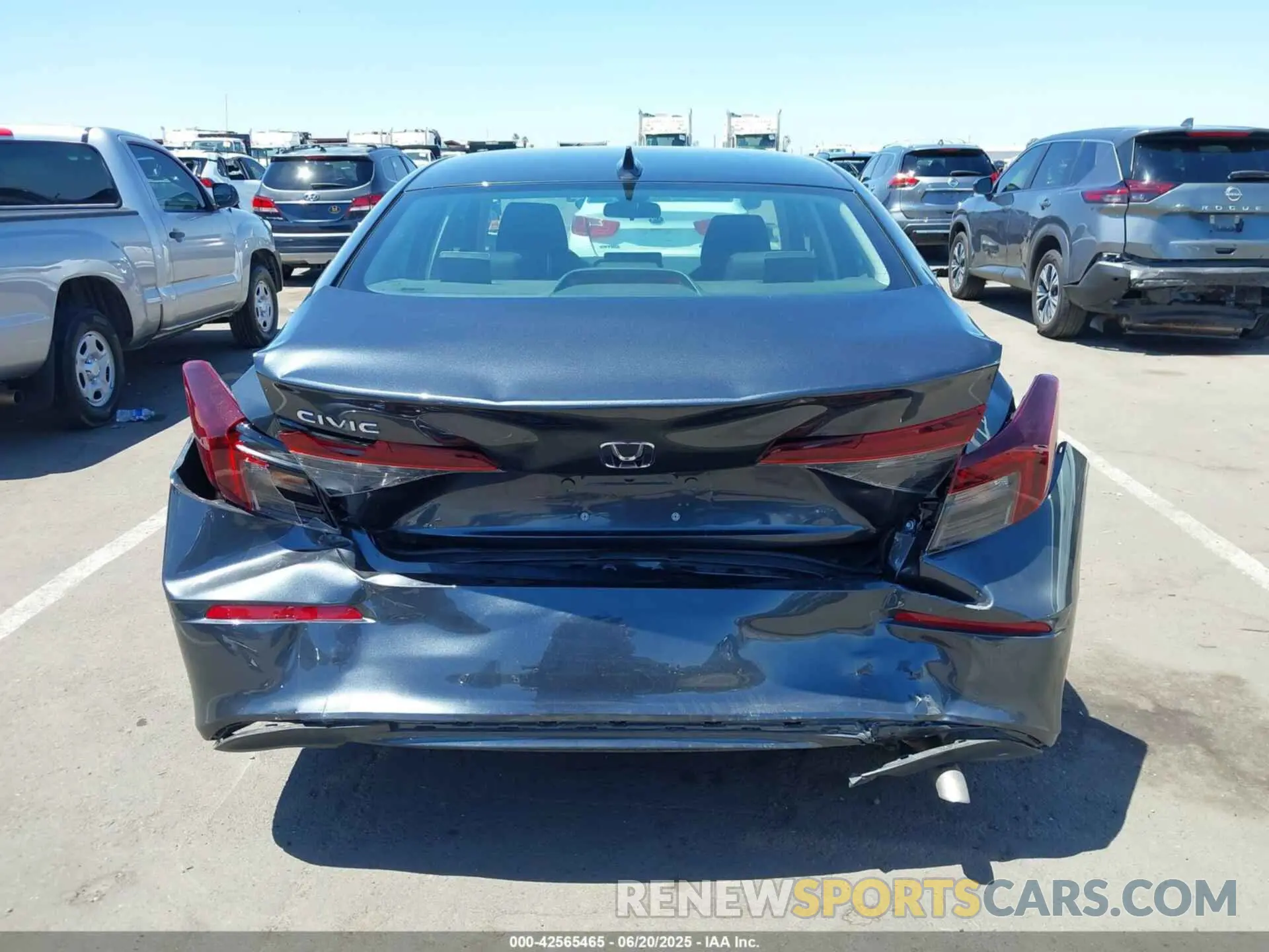 16 Photograph of a damaged car 2HGFE2F20SH566059 HONDA CIVIC 2025