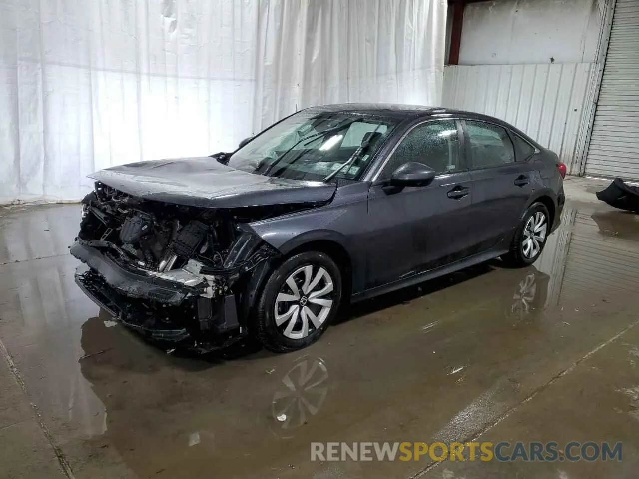 1 Photograph of a damaged car 2HGFE2F21SH596963 HONDA CIVIC 2025