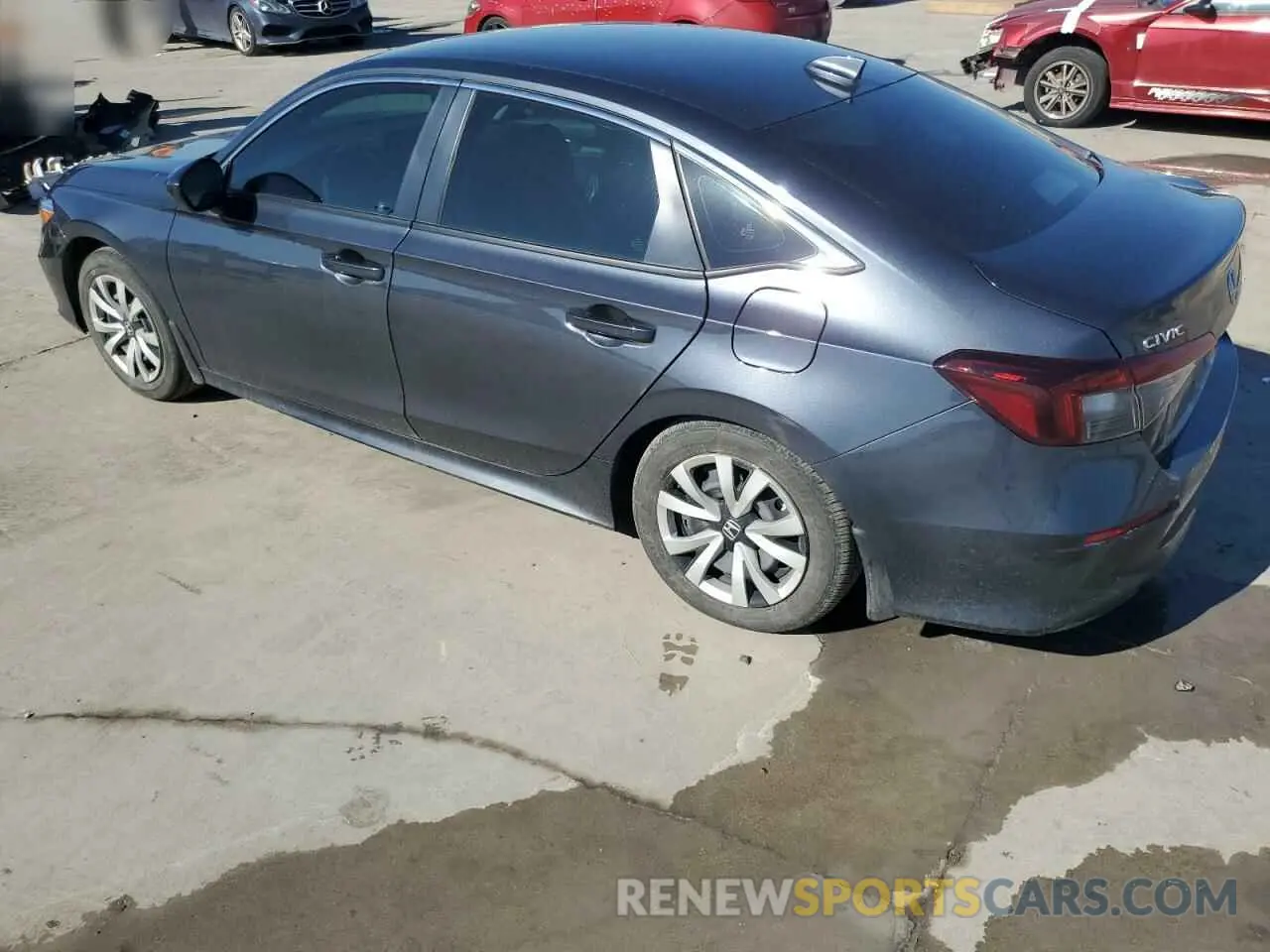 2 Photograph of a damaged car 2HGFE2F23SH506678 HONDA CIVIC 2025