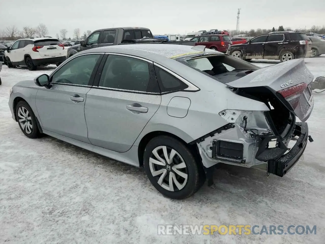 2 Photograph of a damaged car 2HGFE2F24SH102658 HONDA CIVIC 2025