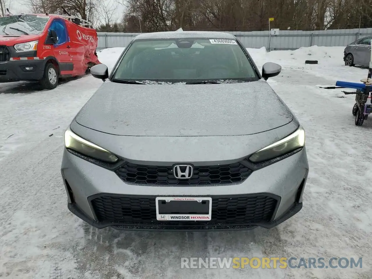 5 Photograph of a damaged car 2HGFE2F24SH102658 HONDA CIVIC 2025