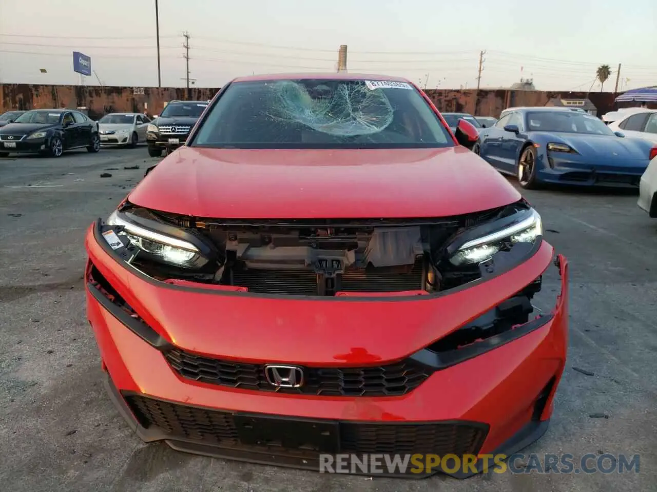 5 Photograph of a damaged car 2HGFE2F24SH537339 HONDA CIVIC 2025