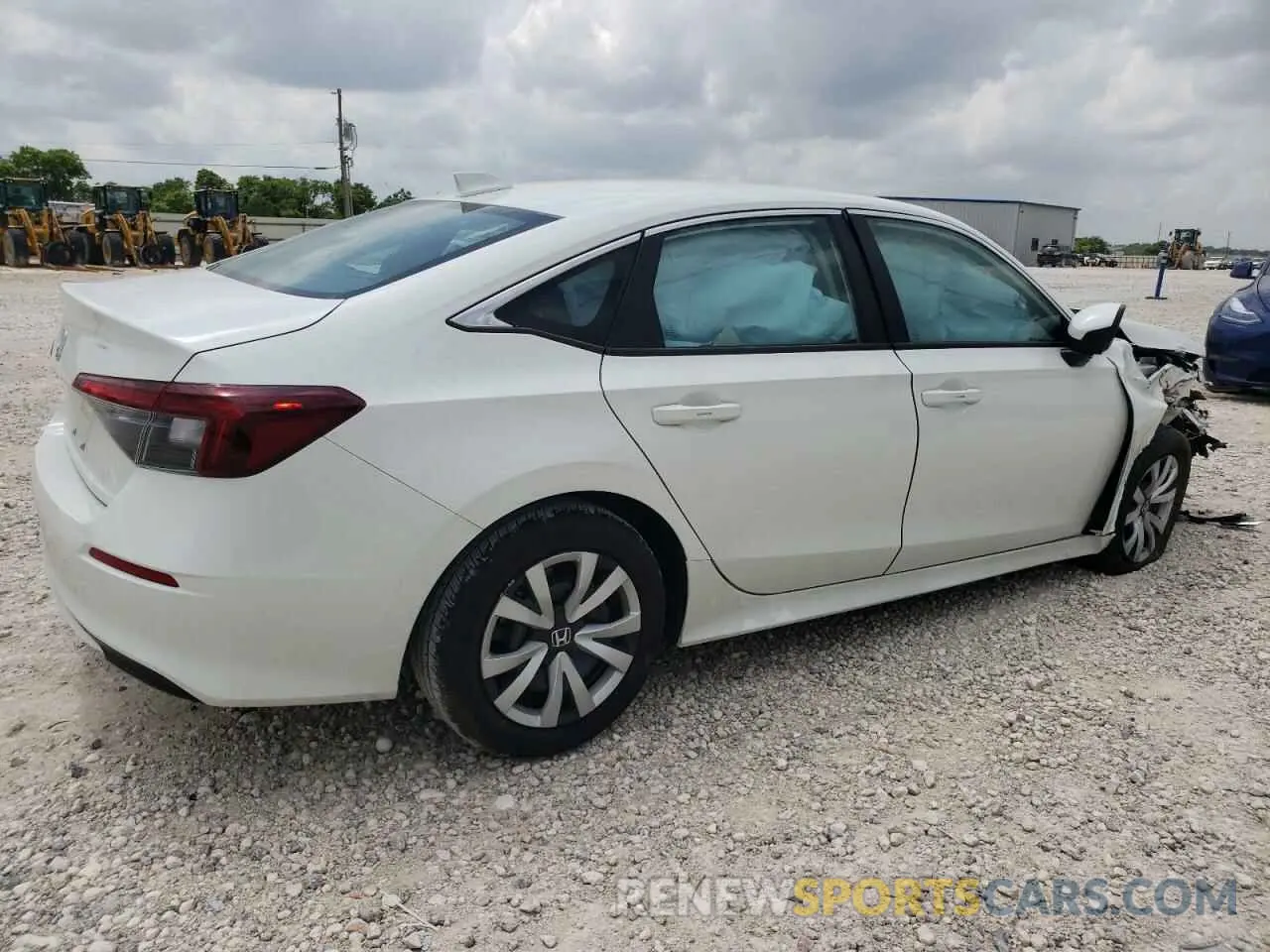 3 Photograph of a damaged car 2HGFE2F24SH556330 HONDA CIVIC 2025