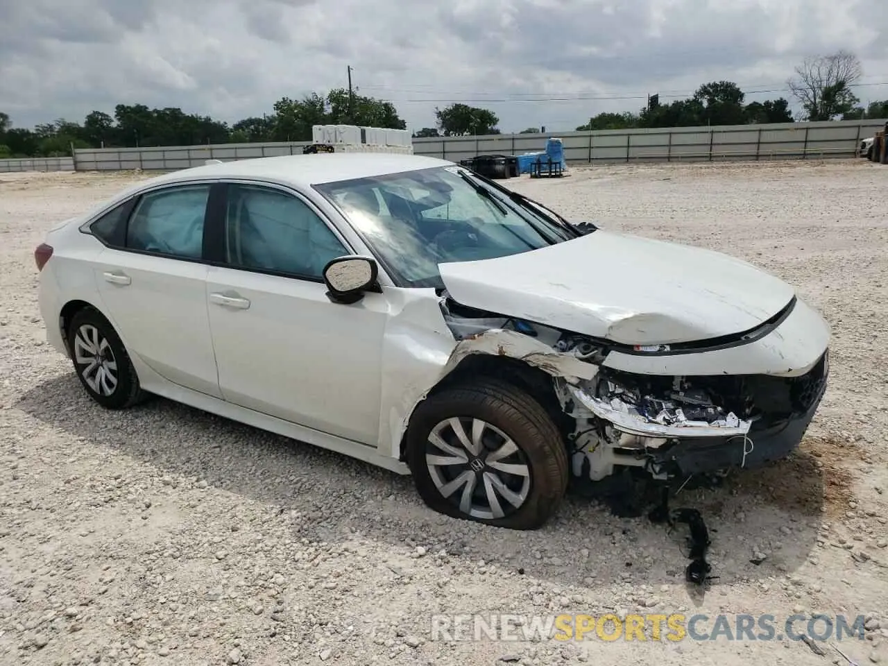 4 Photograph of a damaged car 2HGFE2F24SH556330 HONDA CIVIC 2025