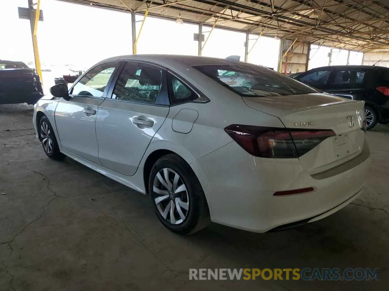 2 Фотография поврежденного автомобиля 2HGFE2F24SH556375 HONDA CIVIC 2025