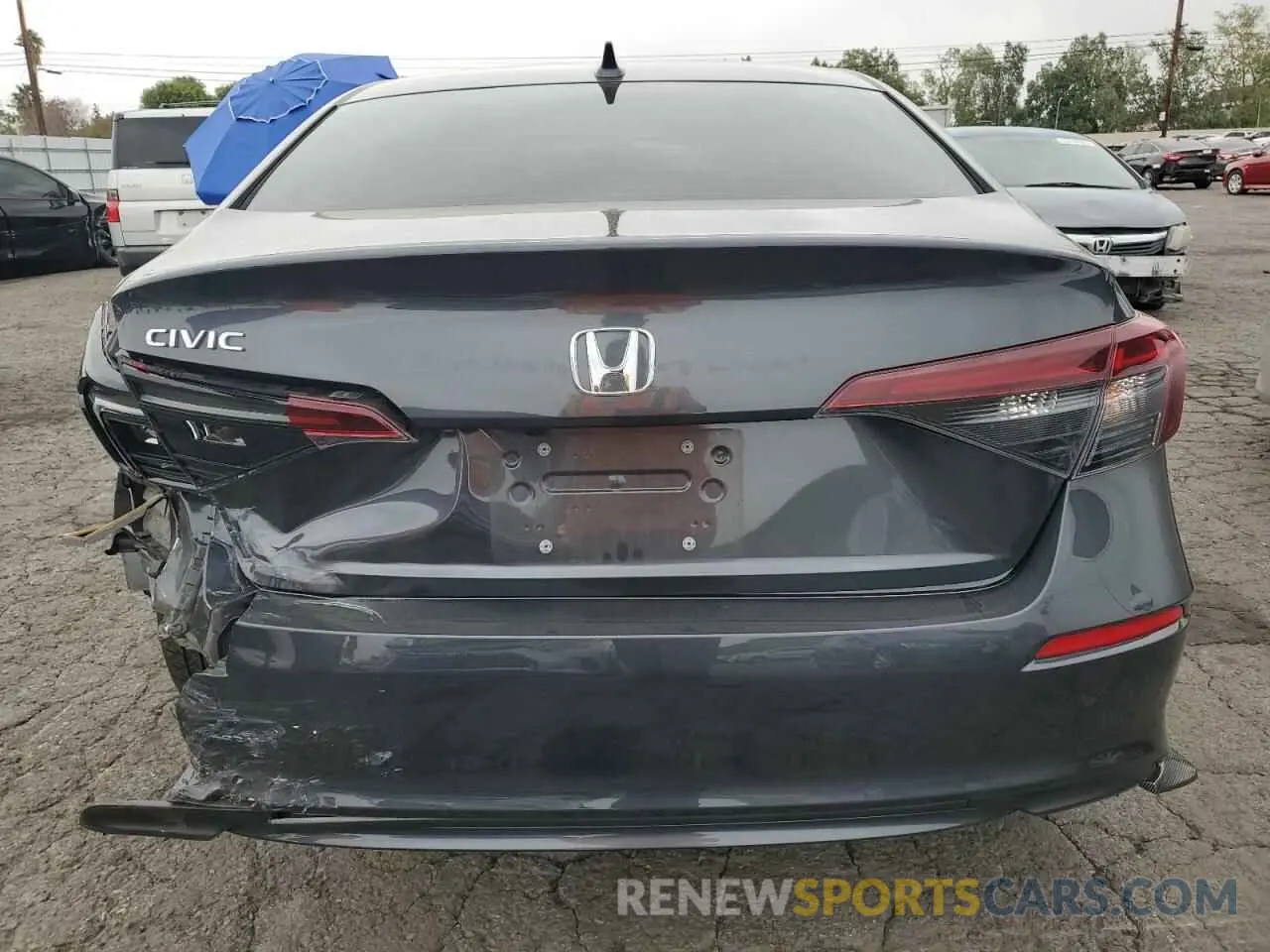 6 Photograph of a damaged car 2HGFE2F26SH507744 HONDA CIVIC 2025