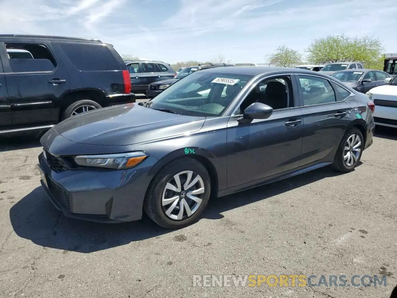 1 Photograph of a damaged car 2HGFE2F26SH517187 HONDA CIVIC 2025