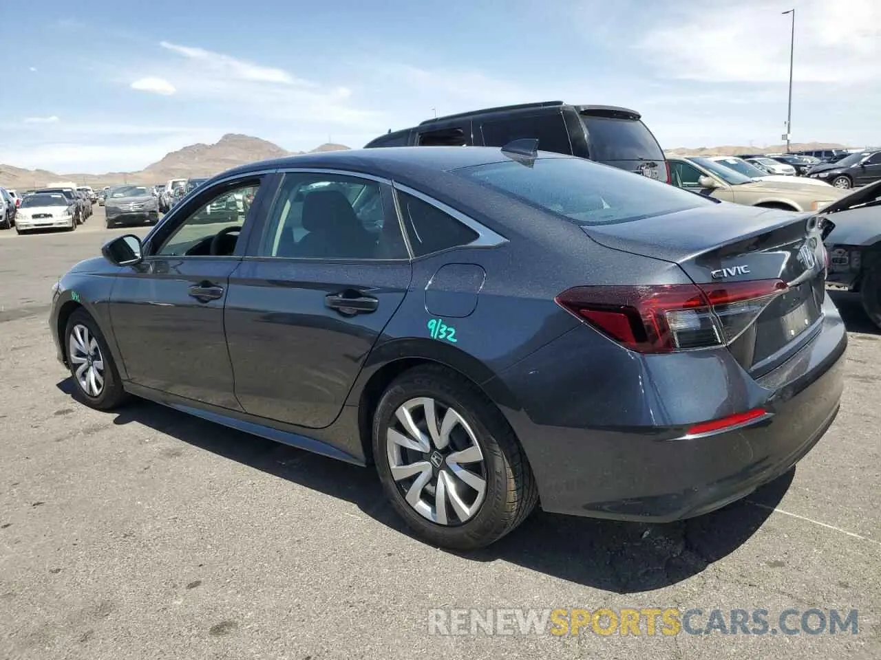 2 Photograph of a damaged car 2HGFE2F26SH517187 HONDA CIVIC 2025