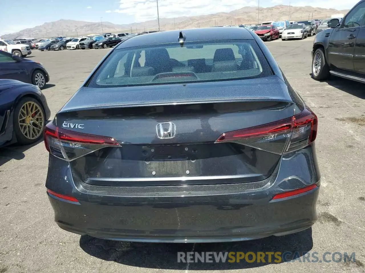 6 Photograph of a damaged car 2HGFE2F26SH517187 HONDA CIVIC 2025