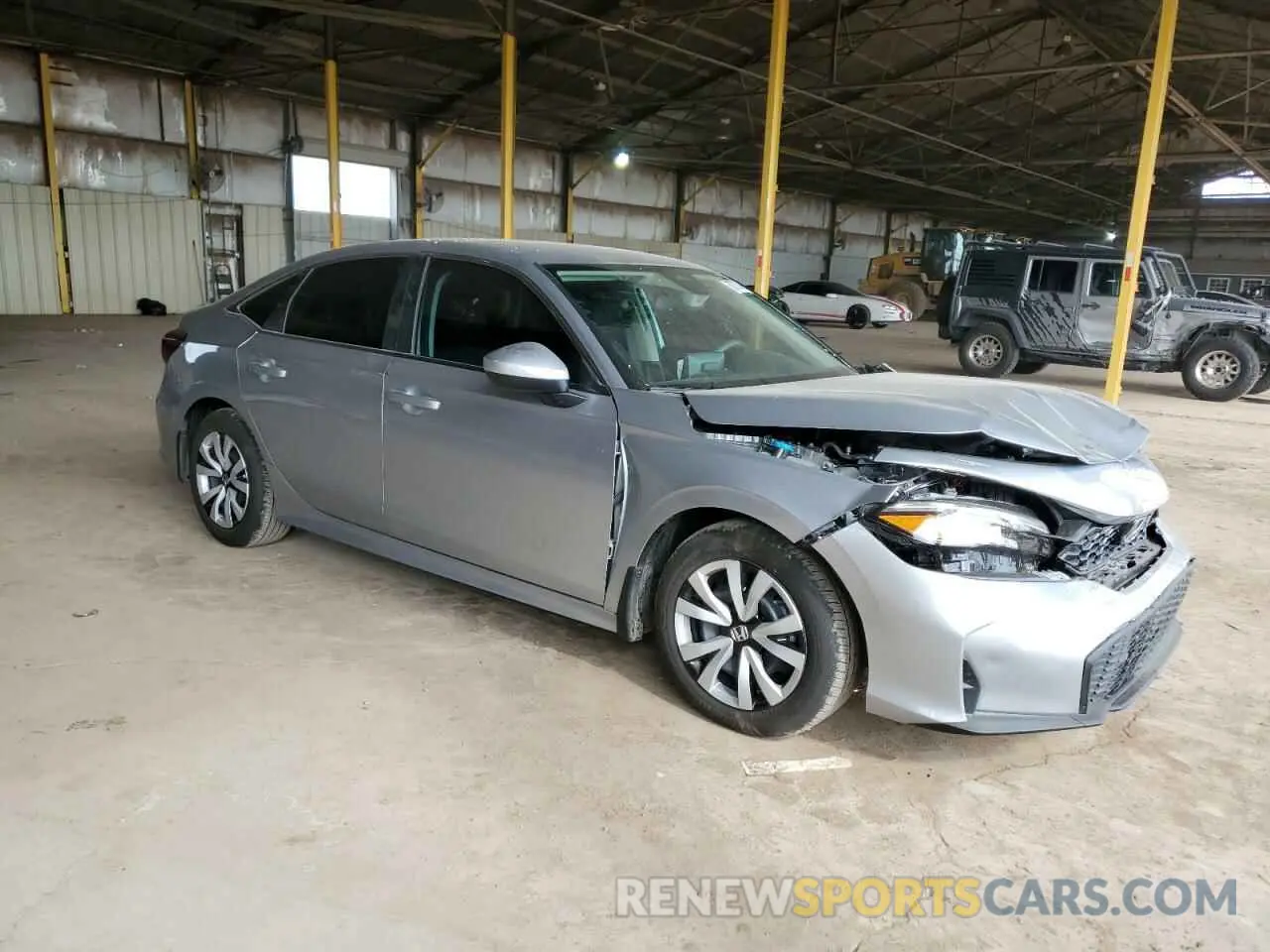 4 Photograph of a damaged car 2HGFE2F26SH520459 HONDA CIVIC 2025