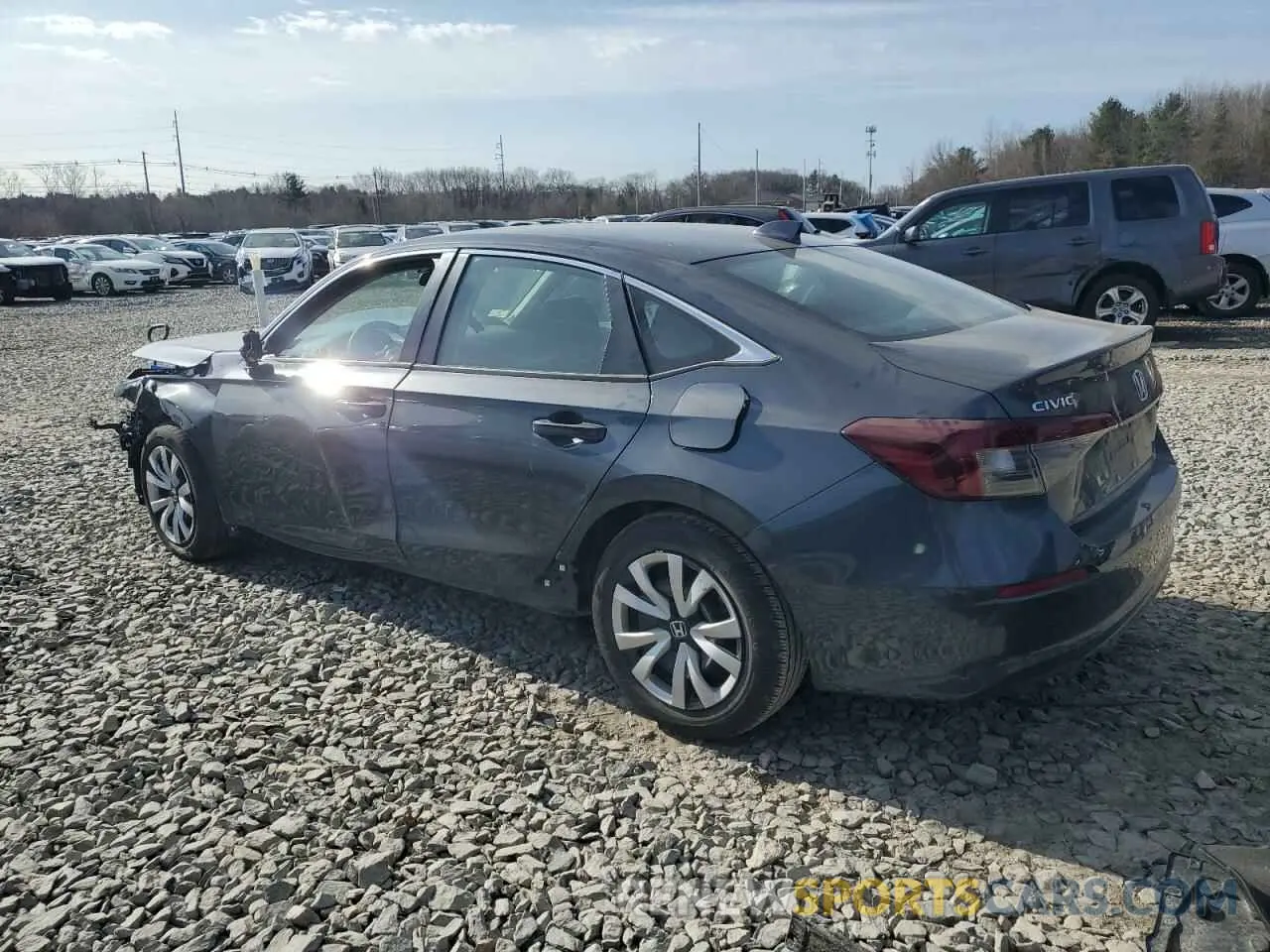 2 Photograph of a damaged car 2HGFE2F26SH526424 HONDA CIVIC 2025