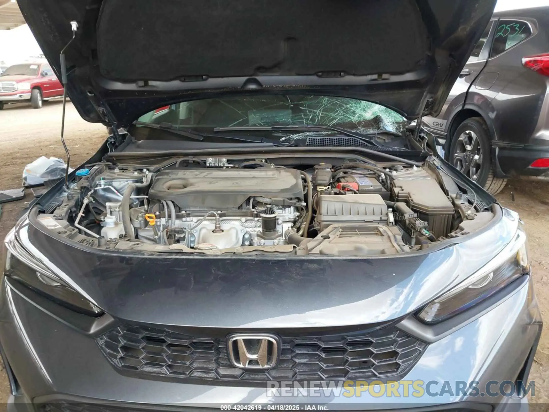 10 Фотография поврежденного автомобиля 2HGFE2F27SH526450 HONDA CIVIC 2025
