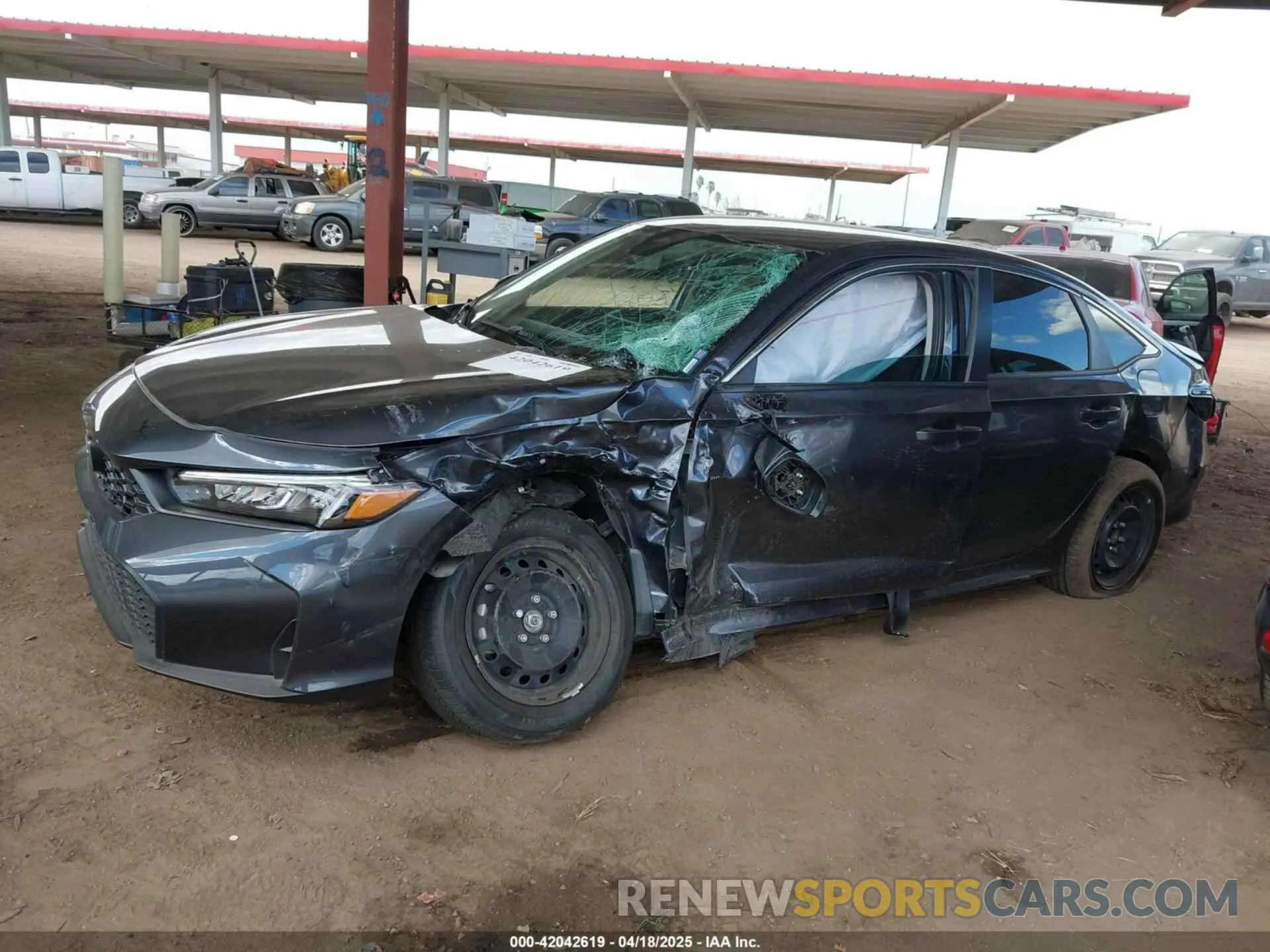 13 Фотография поврежденного автомобиля 2HGFE2F27SH526450 HONDA CIVIC 2025