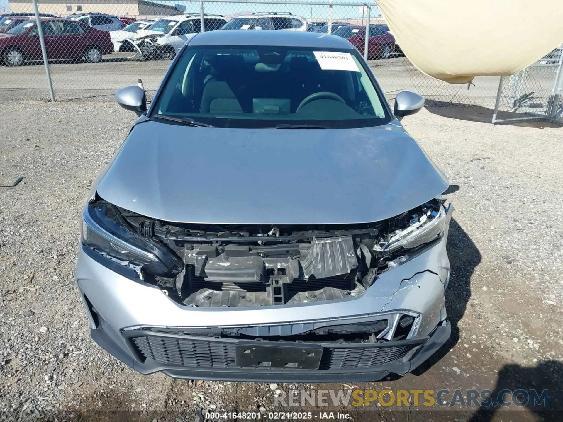 12 Photograph of a damaged car 2HGFE2F27SH528604 HONDA CIVIC 2025