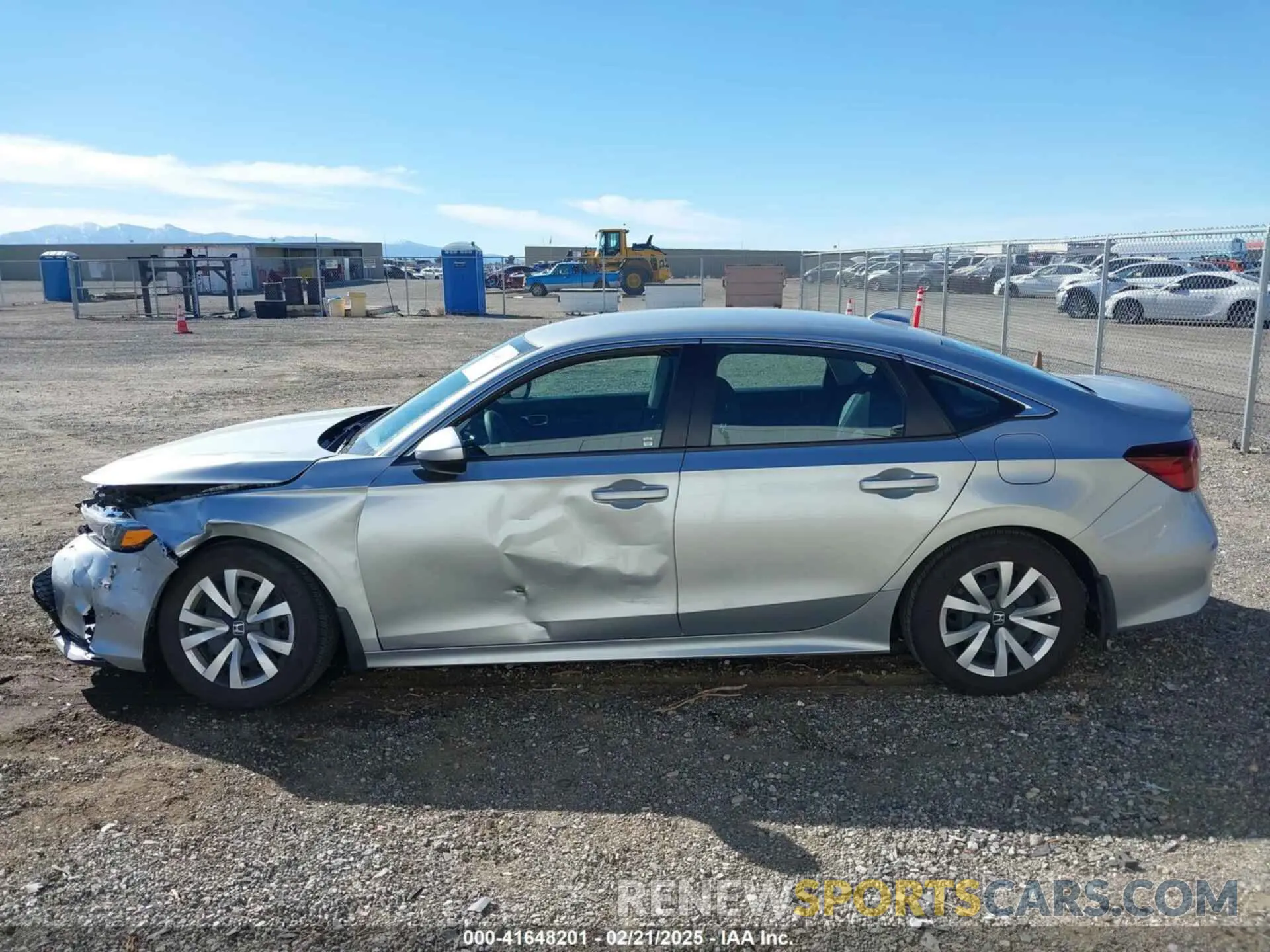 14 Photograph of a damaged car 2HGFE2F27SH528604 HONDA CIVIC 2025