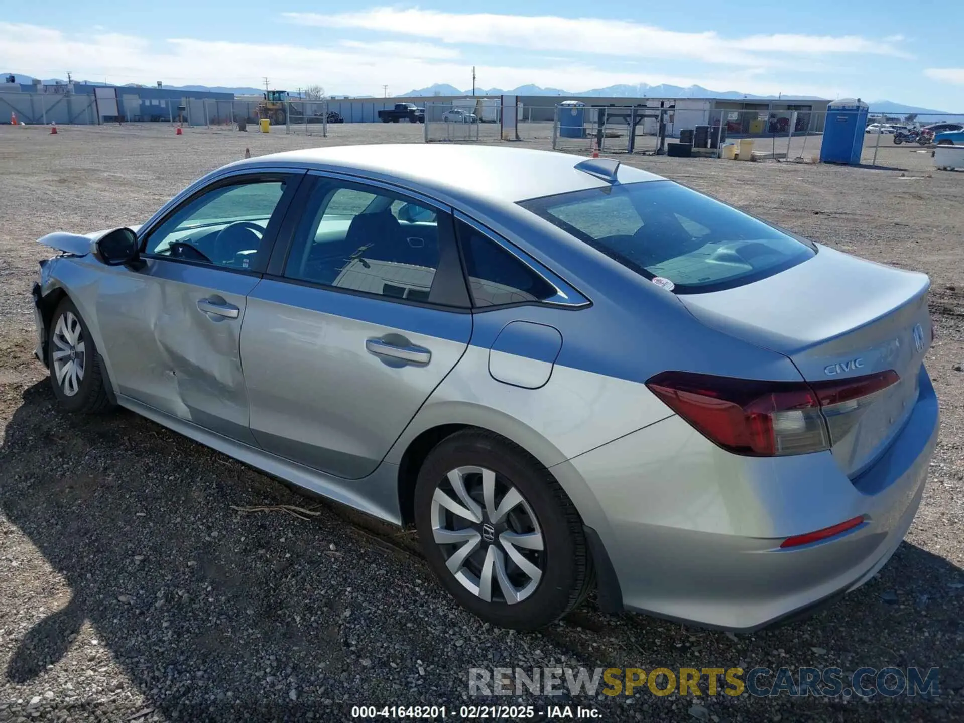 3 Photograph of a damaged car 2HGFE2F27SH528604 HONDA CIVIC 2025