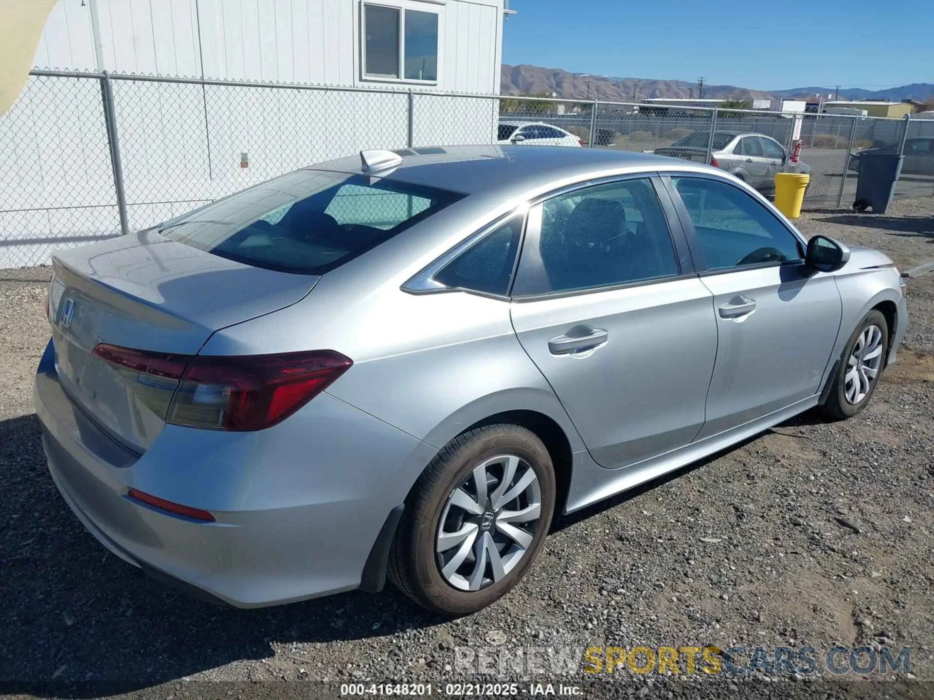 4 Photograph of a damaged car 2HGFE2F27SH528604 HONDA CIVIC 2025
