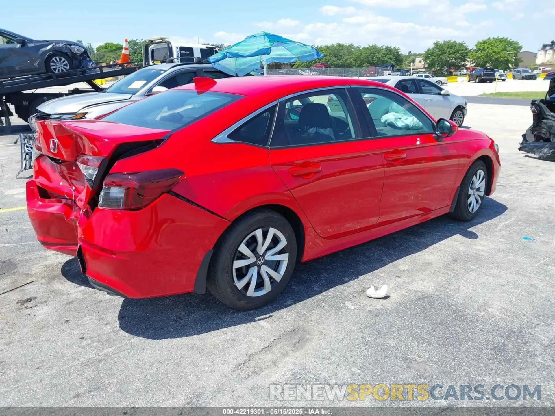 4 Фотография поврежденного автомобиля 2HGFE2F27SH566723 HONDA CIVIC 2025