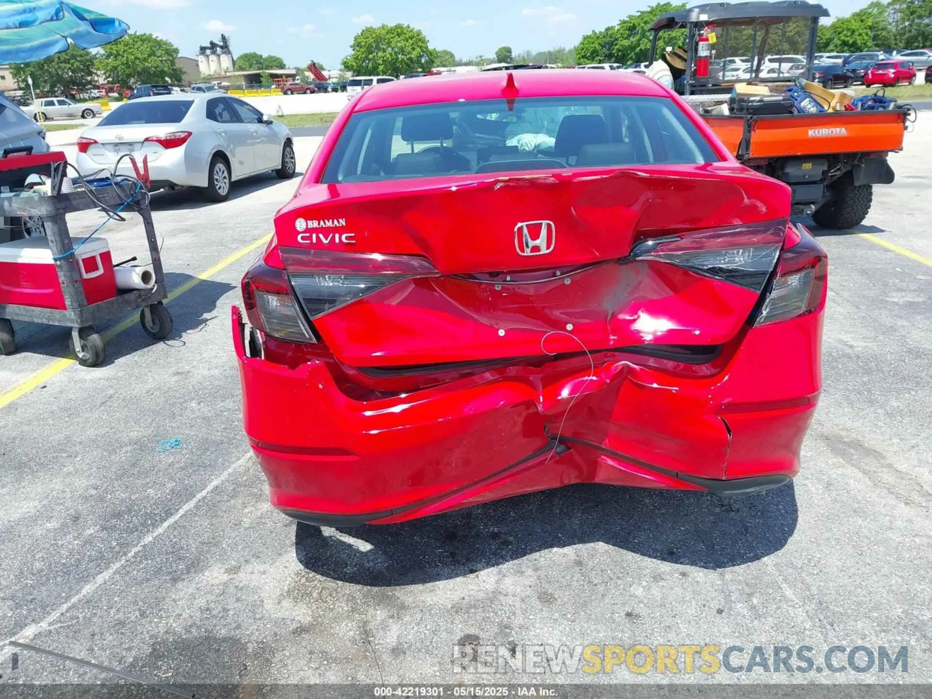 6 Фотография поврежденного автомобиля 2HGFE2F27SH566723 HONDA CIVIC 2025