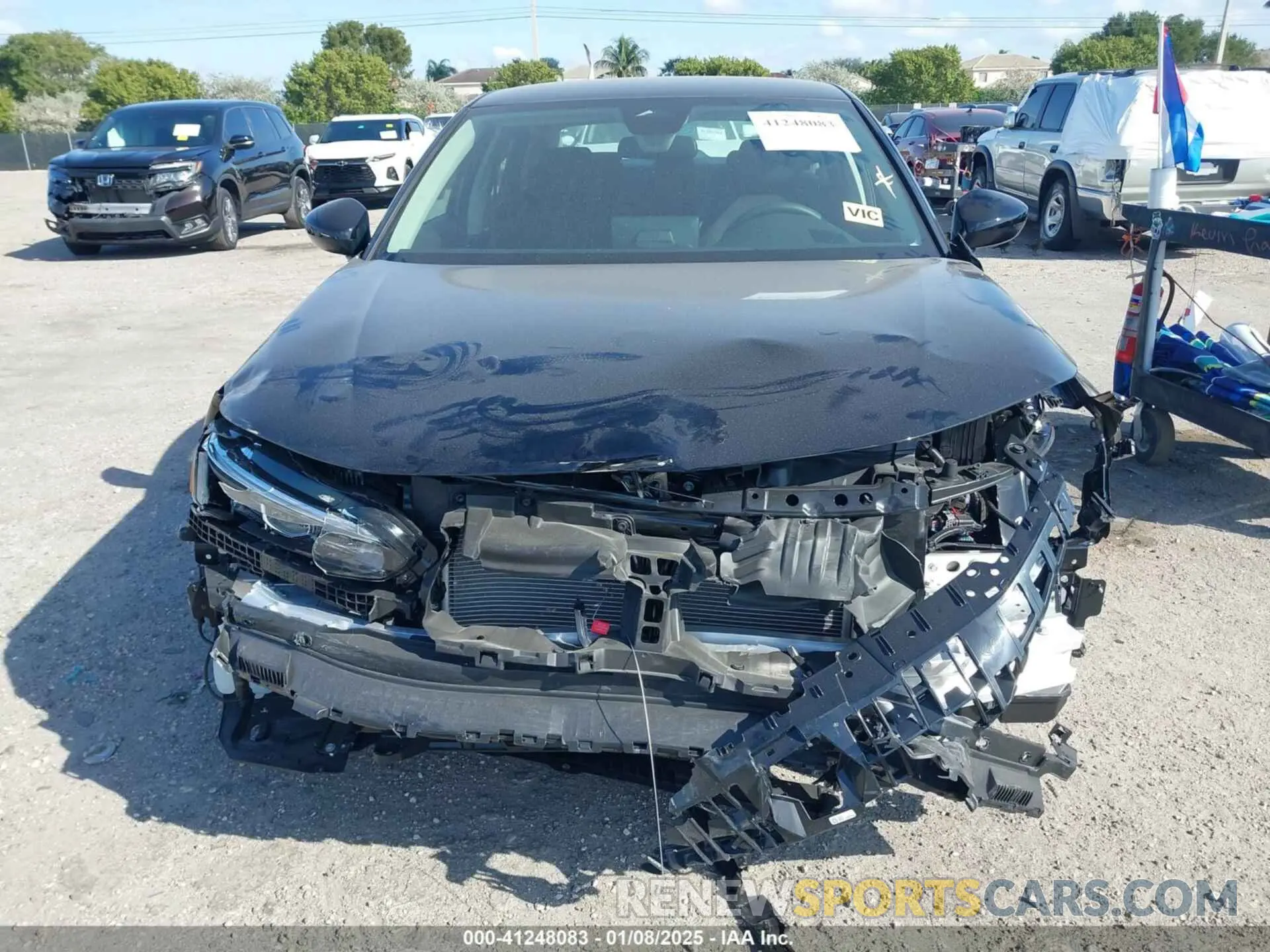 11 Фотография поврежденного автомобиля 2HGFE2F28SH547596 HONDA CIVIC 2025