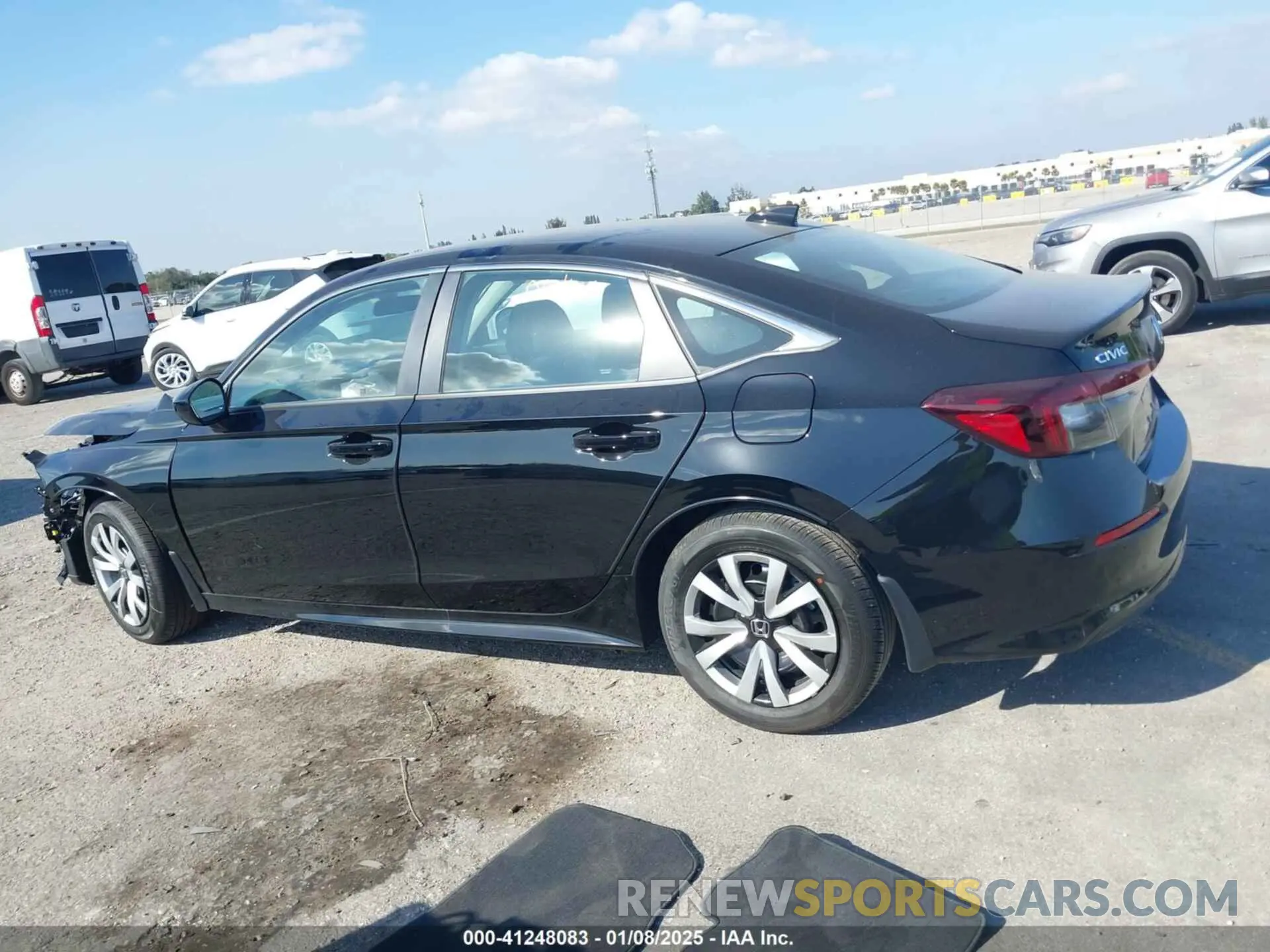 13 Фотография поврежденного автомобиля 2HGFE2F28SH547596 HONDA CIVIC 2025