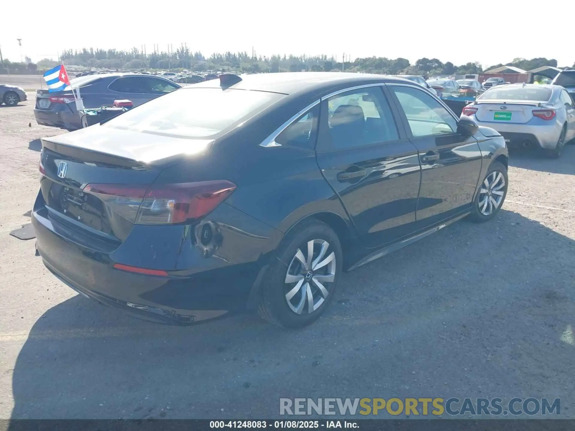 4 Фотография поврежденного автомобиля 2HGFE2F28SH547596 HONDA CIVIC 2025