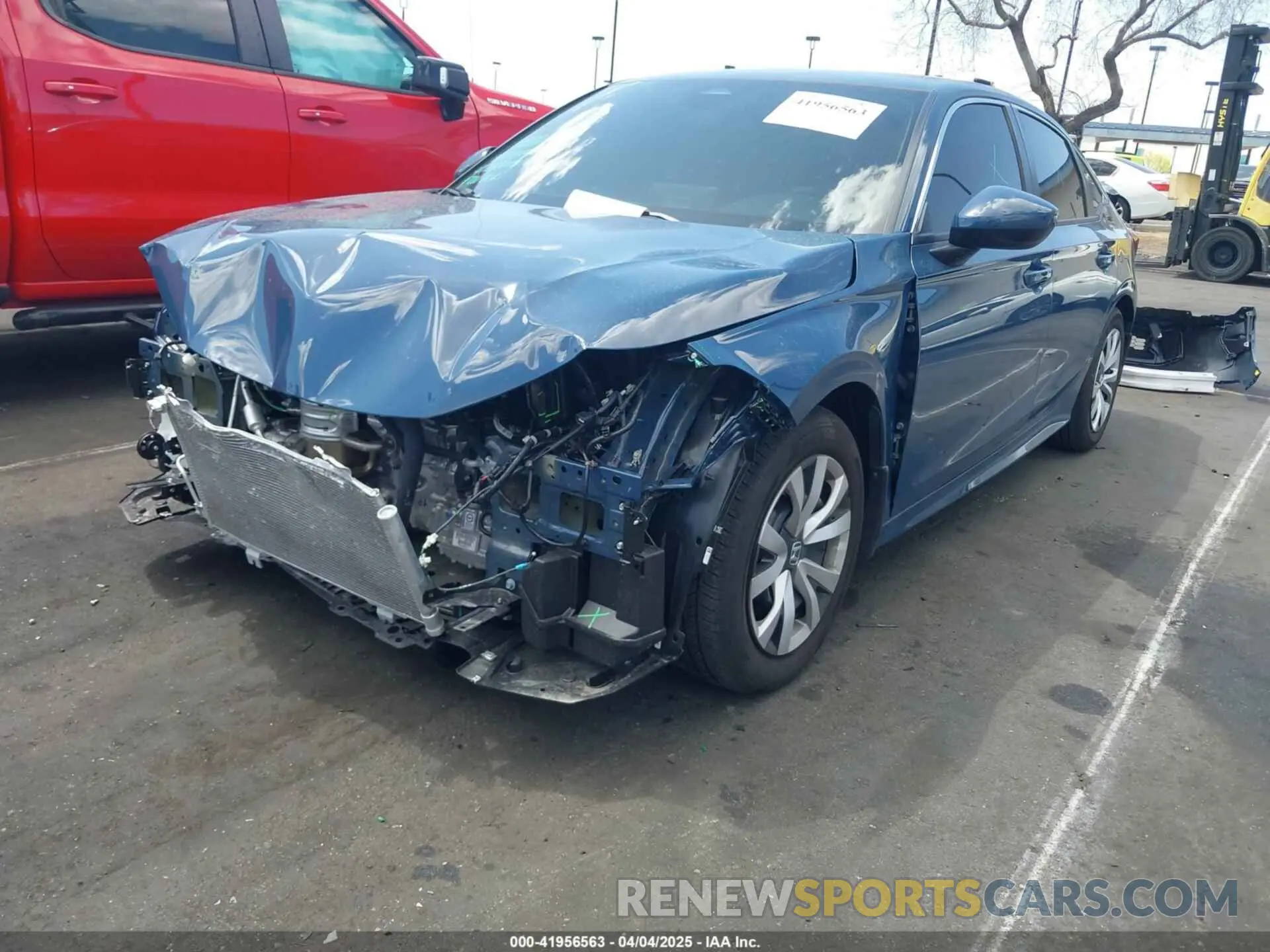 2 Photograph of a damaged car 2HGFE2F28SH548067 HONDA CIVIC 2025