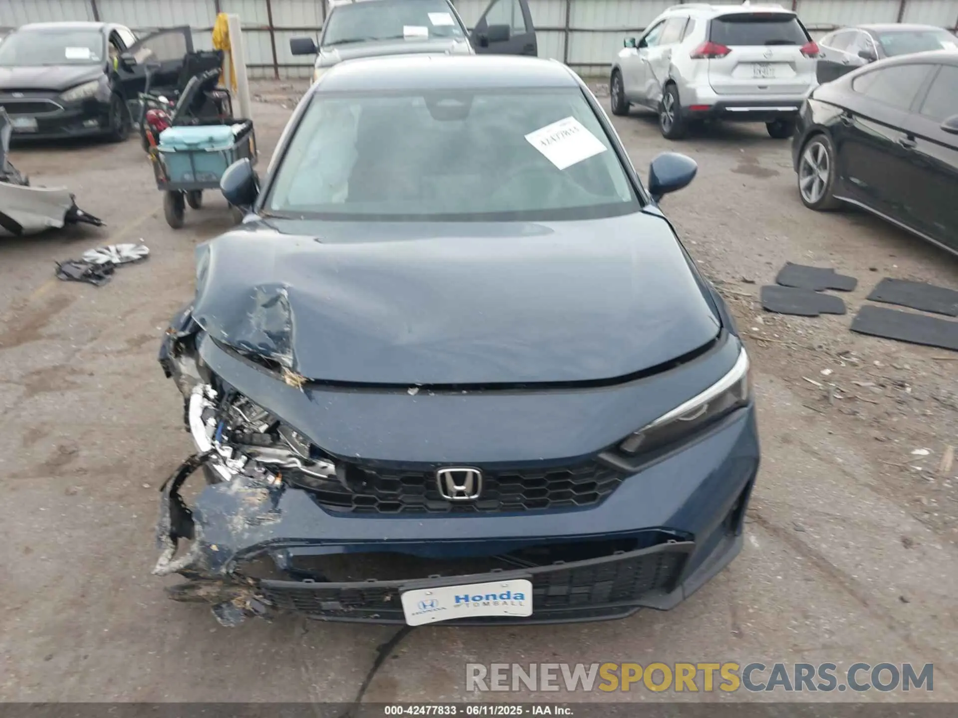 12 Photograph of a damaged car 2HGFE2F29SH591252 HONDA CIVIC 2025