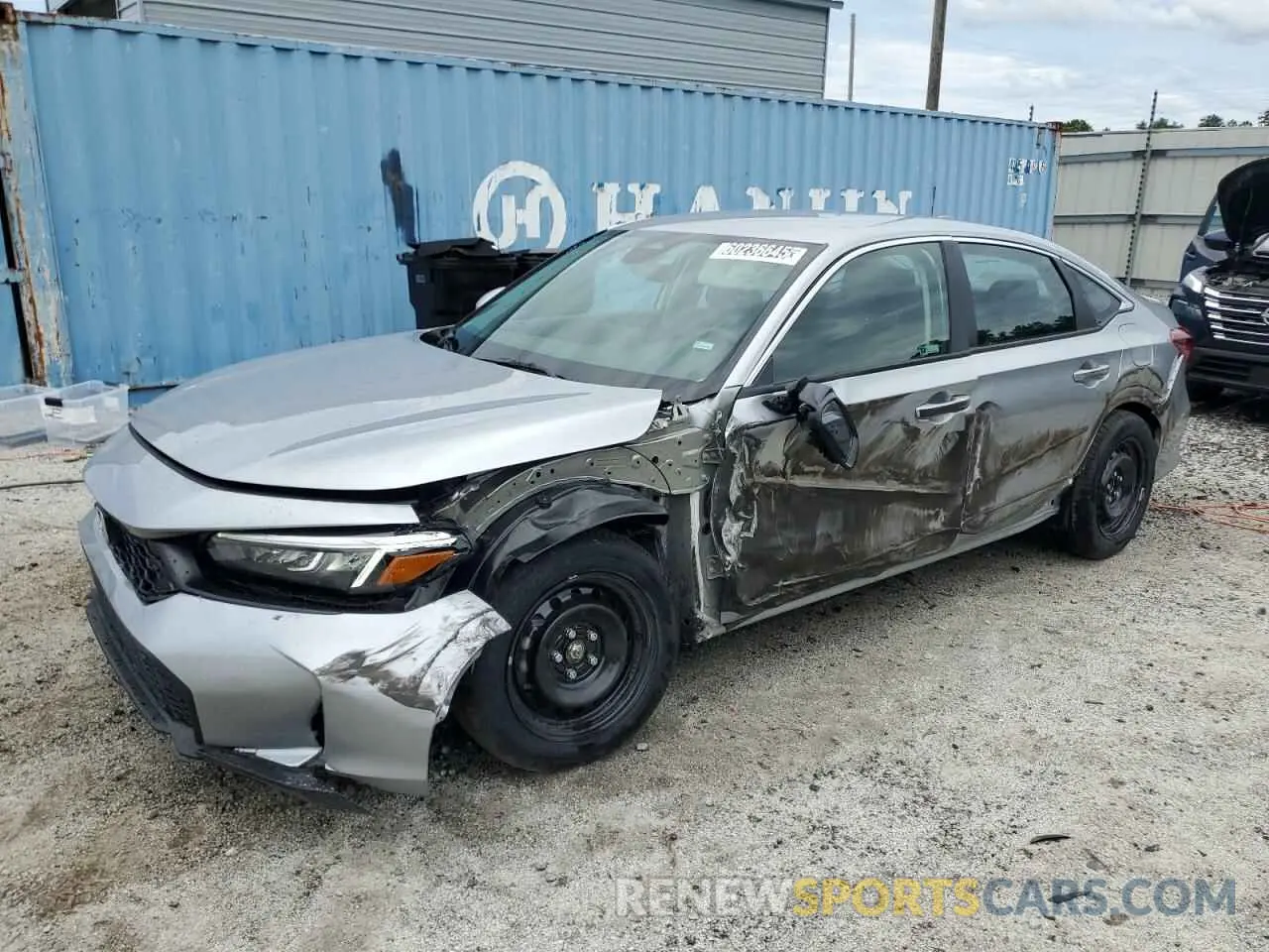 1 Photograph of a damaged car 2HGFE2F29SH598279 HONDA CIVIC 2025