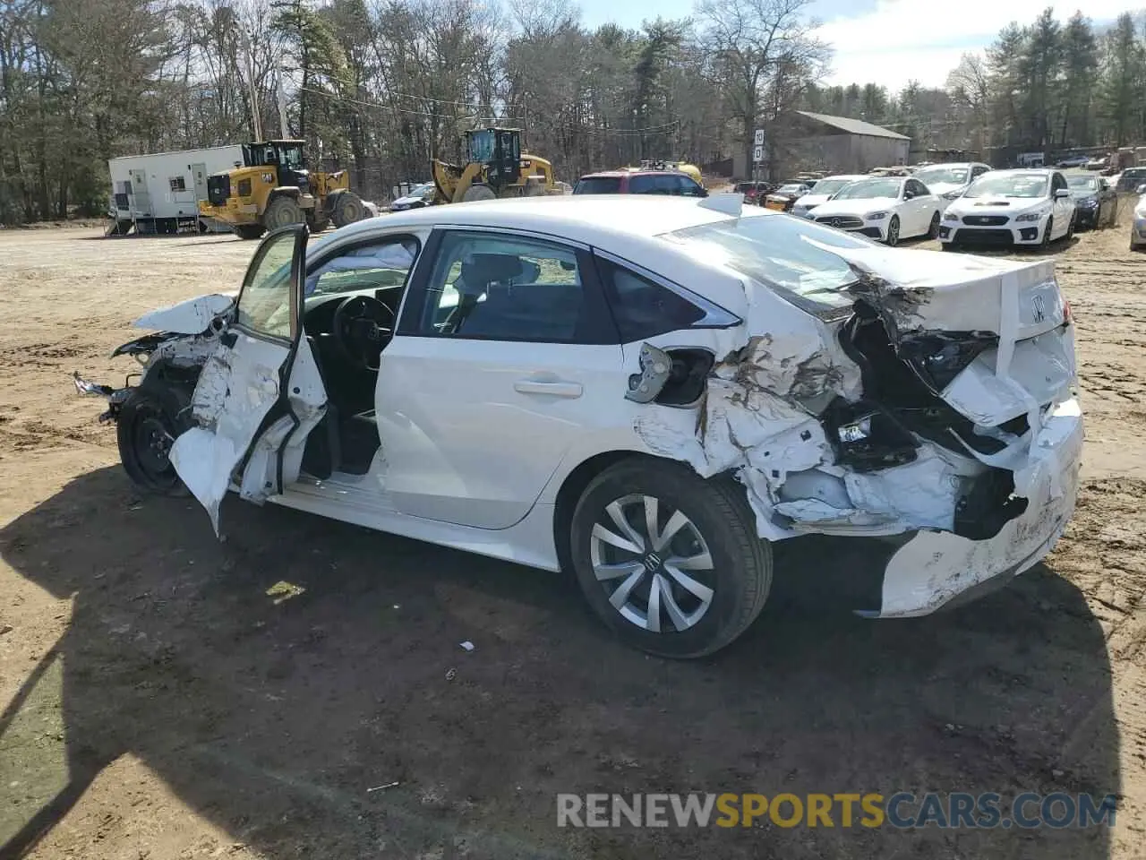 2 Photograph of a damaged car 2HGFE2F2XSH523493 HONDA CIVIC 2025