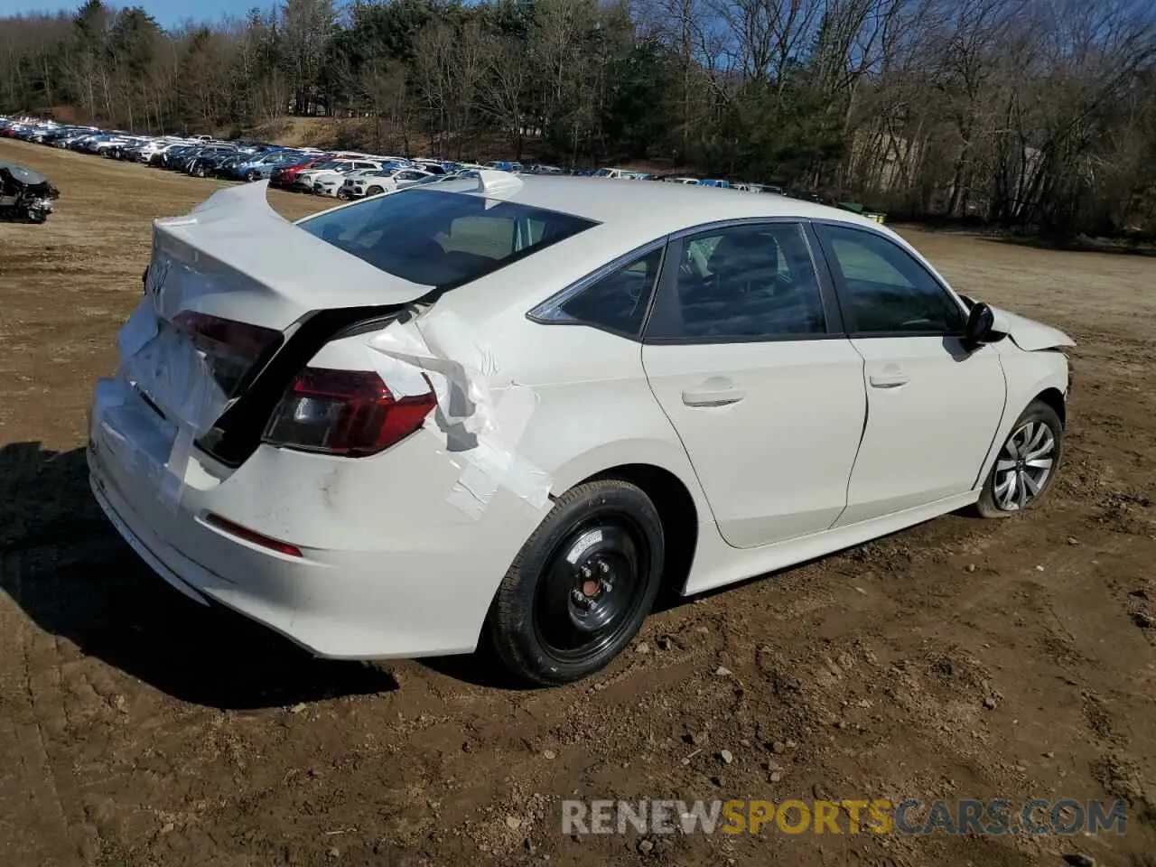 3 Photograph of a damaged car 2HGFE2F2XSH523493 HONDA CIVIC 2025