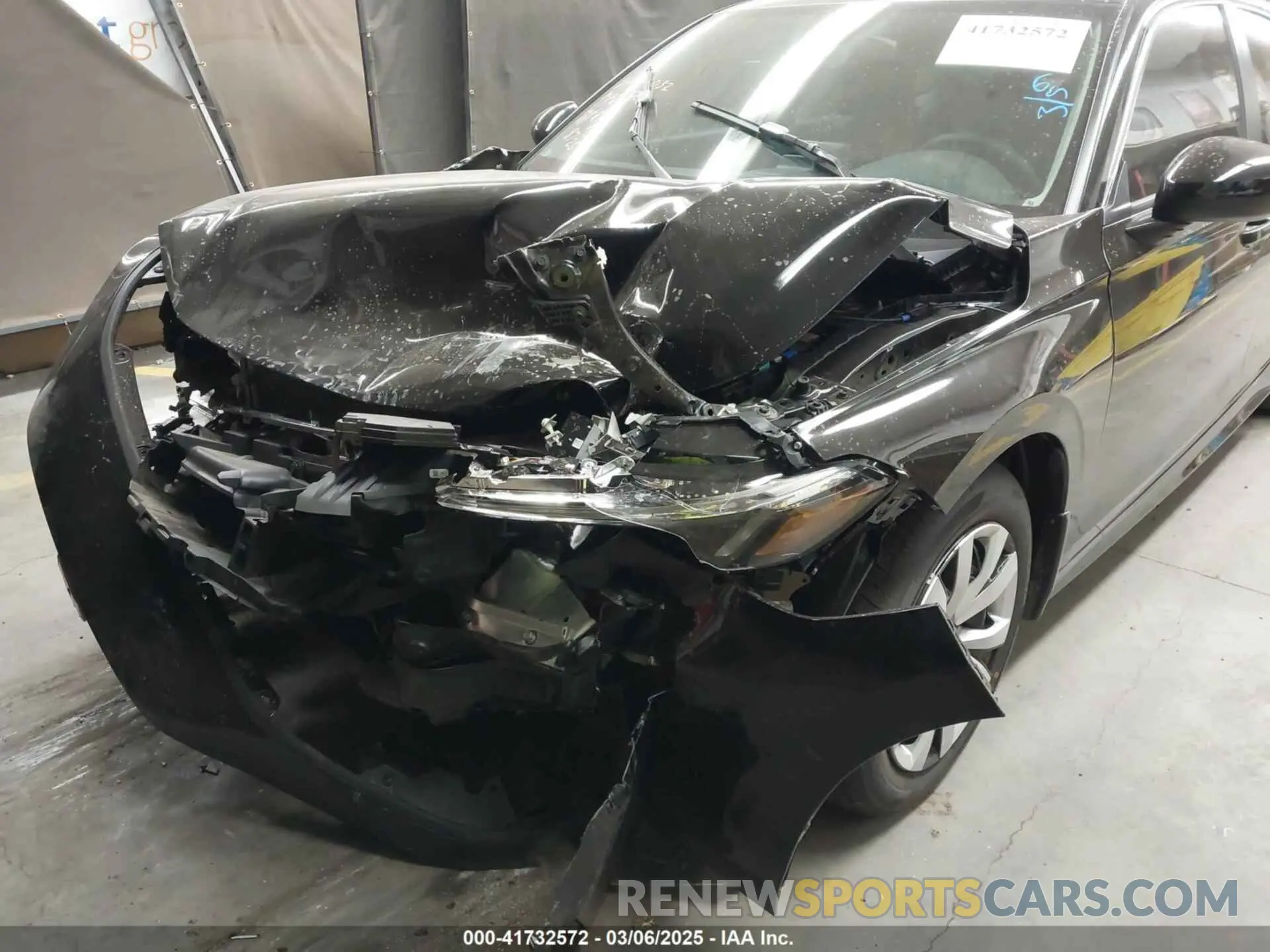 6 Photograph of a damaged car 2HGFE2F2XSH568725 HONDA CIVIC 2025