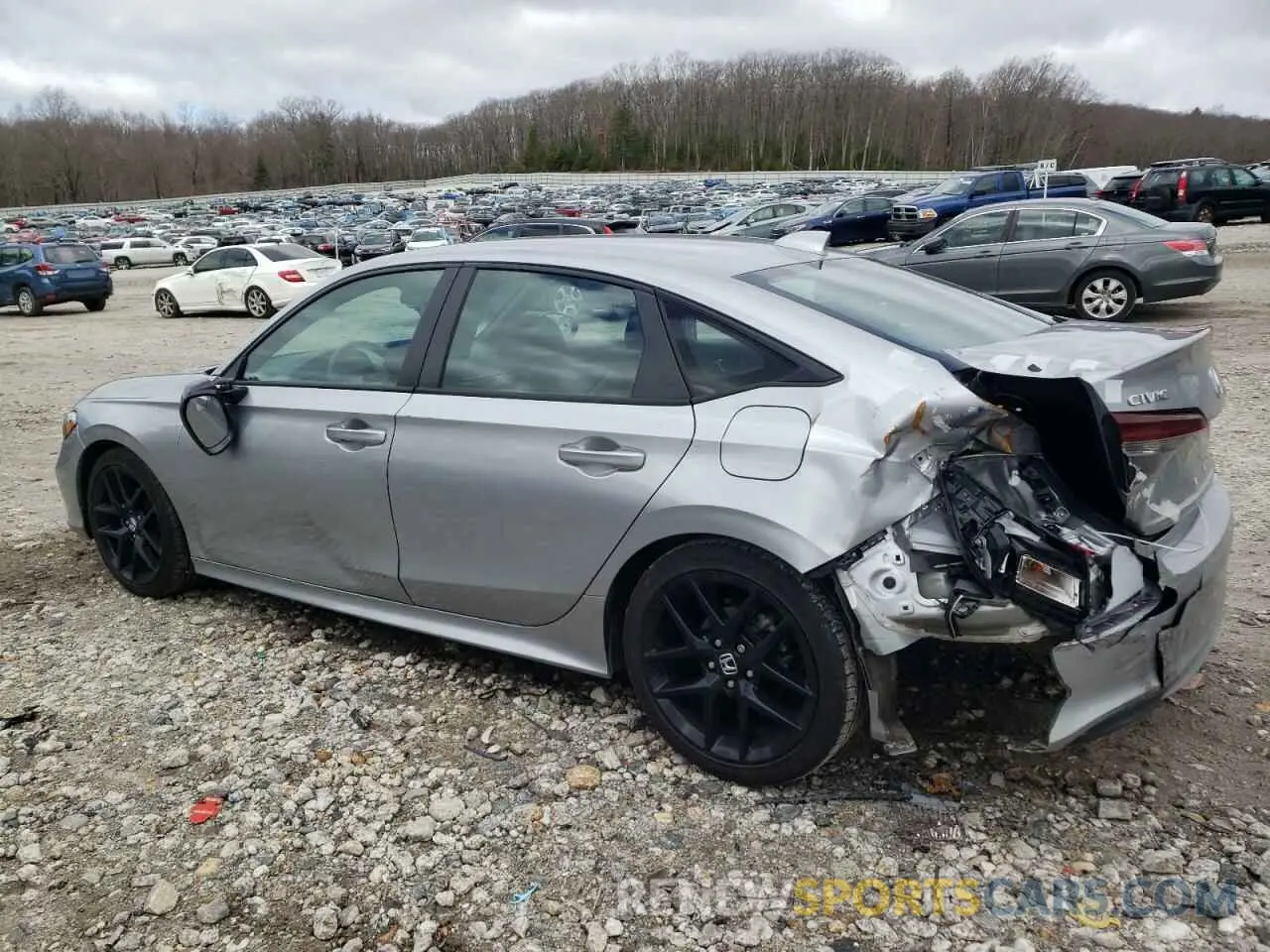 2 Photograph of a damaged car 2HGFE2F50SH502890 HONDA CIVIC 2025