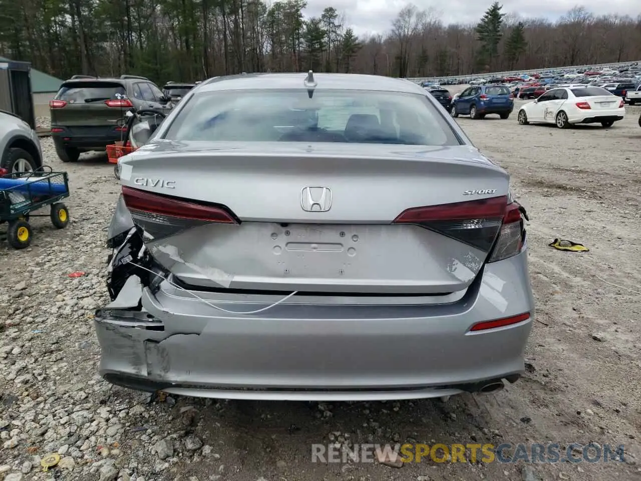 6 Photograph of a damaged car 2HGFE2F50SH502890 HONDA CIVIC 2025