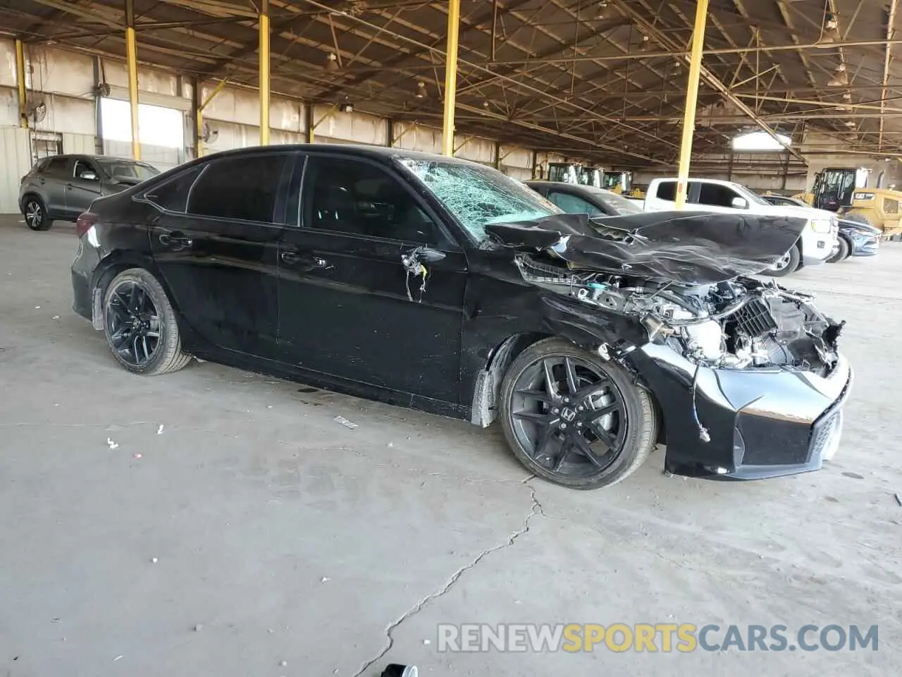 4 Фотография поврежденного автомобиля 2HGFE2F50SH510133 HONDA CIVIC 2025