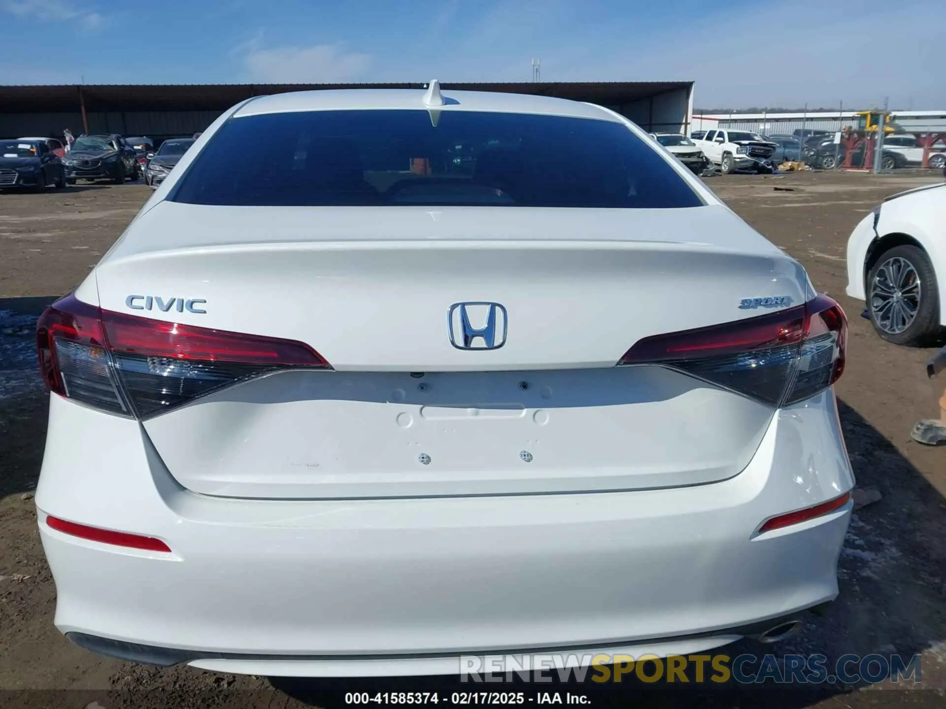 17 Photograph of a damaged car 2HGFE2F50SH514604 HONDA CIVIC 2025