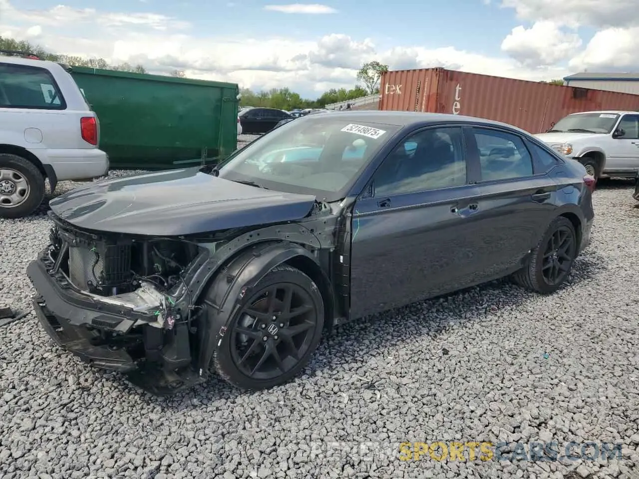 1 Photograph of a damaged car 2HGFE2F50SH519821 HONDA CIVIC 2025