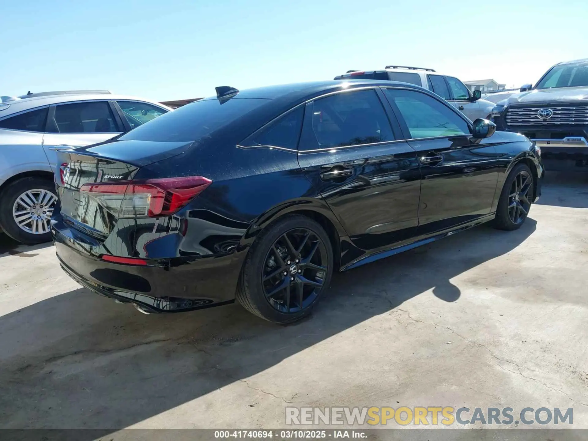 4 Photograph of a damaged car 2HGFE2F50SH527286 HONDA CIVIC 2025