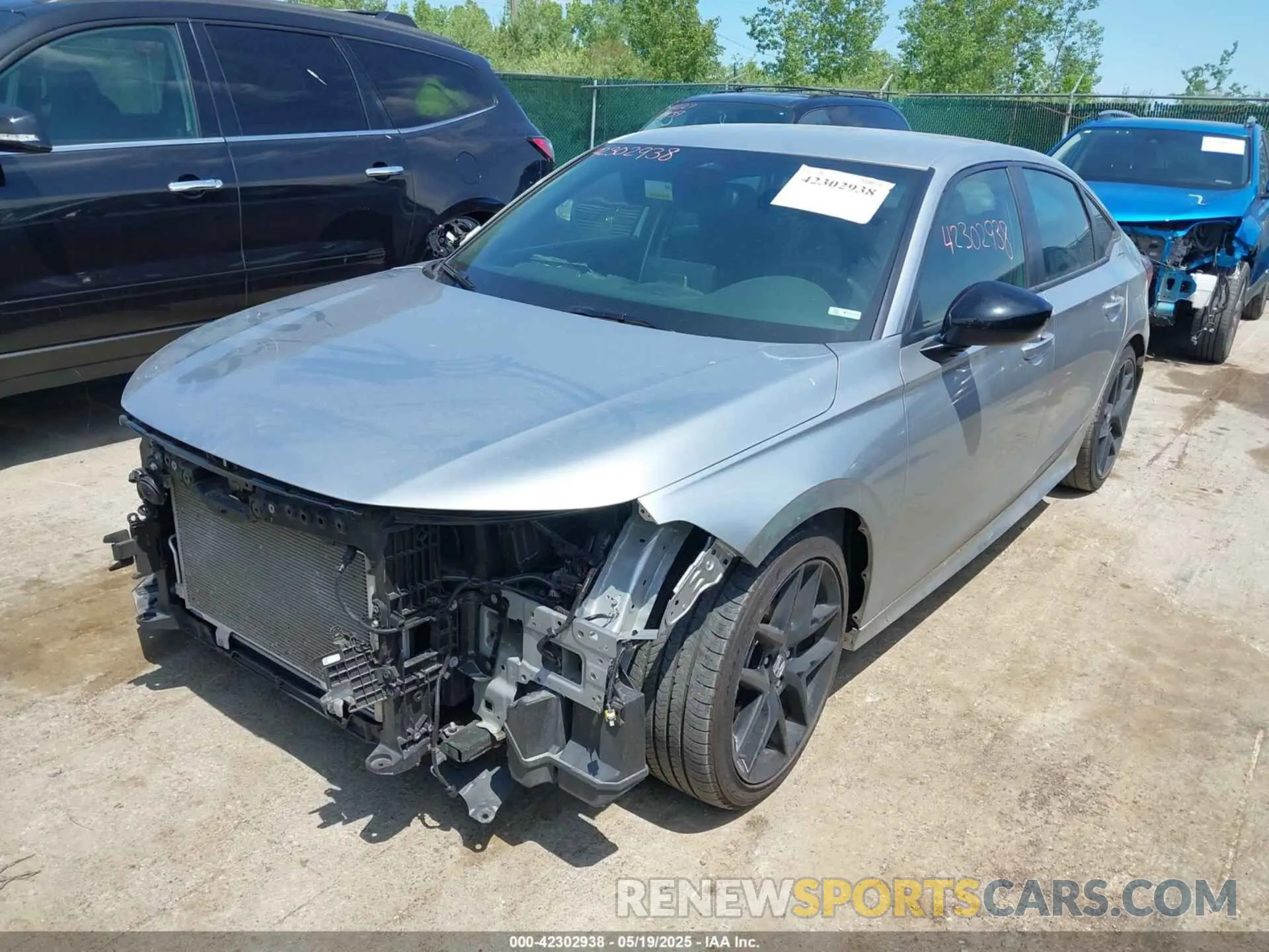 2 Photograph of a damaged car 2HGFE2F50SH542824 HONDA CIVIC 2025
