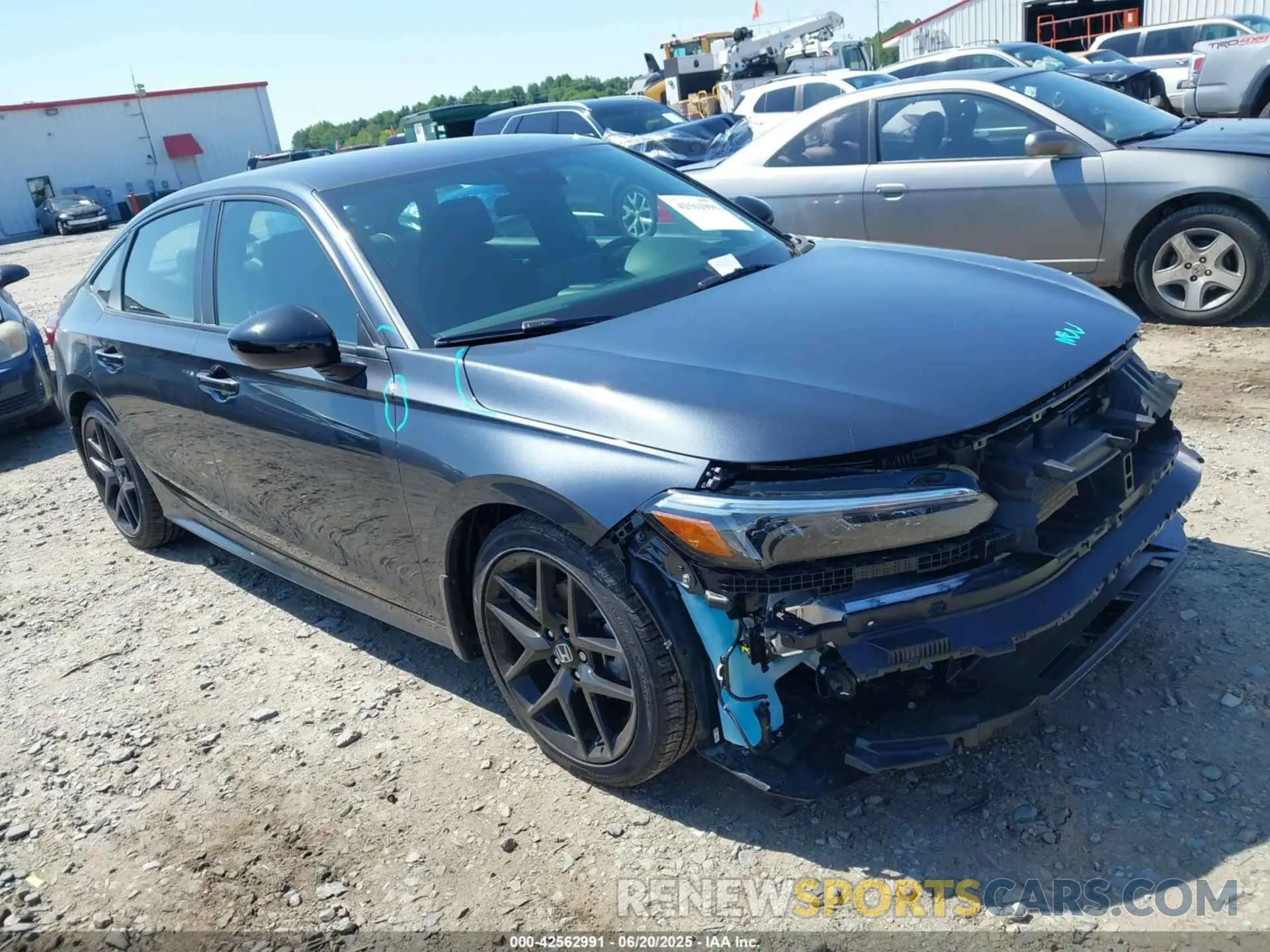1 Фотография поврежденного автомобиля 2HGFE2F50SH573300 HONDA CIVIC 2025