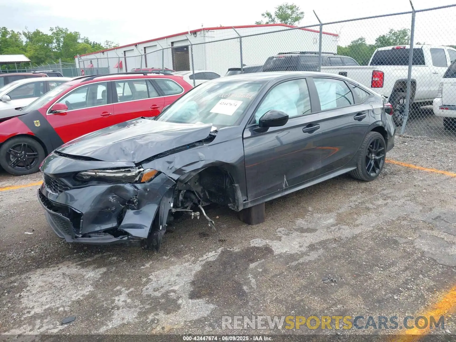 2 Photograph of a damaged car 2HGFE2F51SH500131 HONDA CIVIC 2025