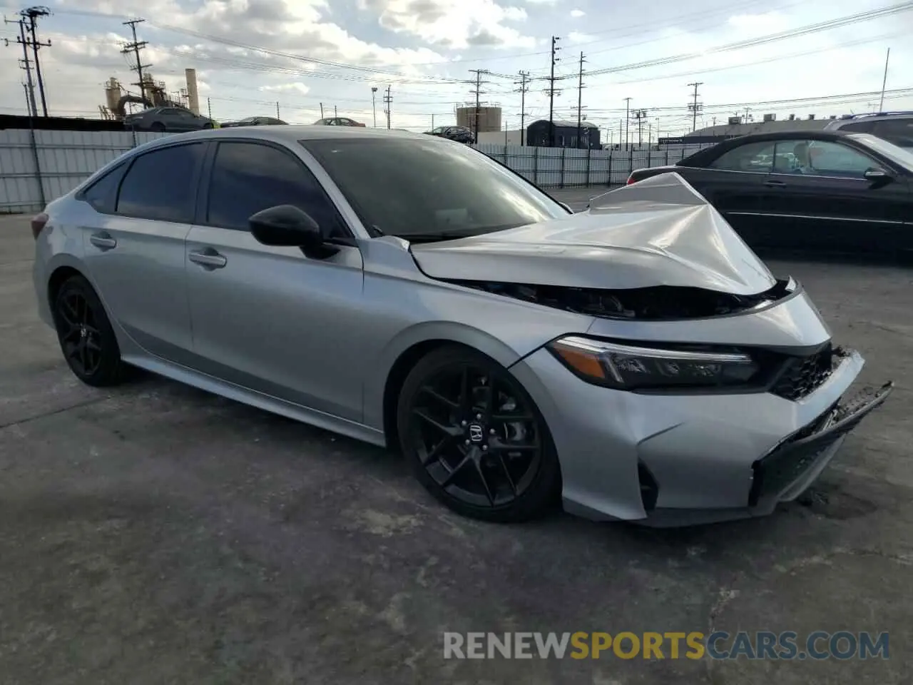 4 Photograph of a damaged car 2HGFE2F51SH516443 HONDA CIVIC 2025