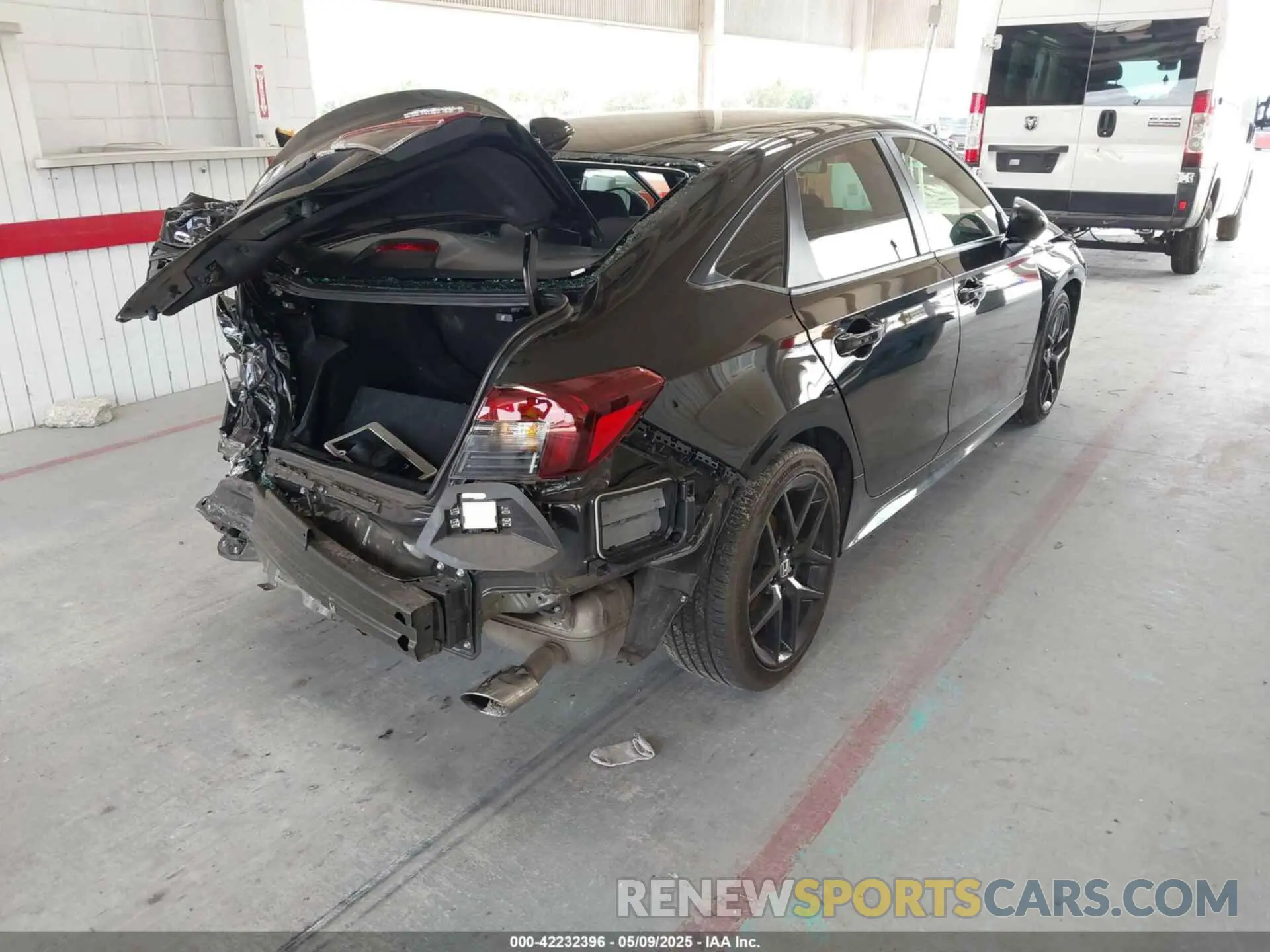 4 Photograph of a damaged car 2HGFE2F51SH518886 HONDA CIVIC 2025