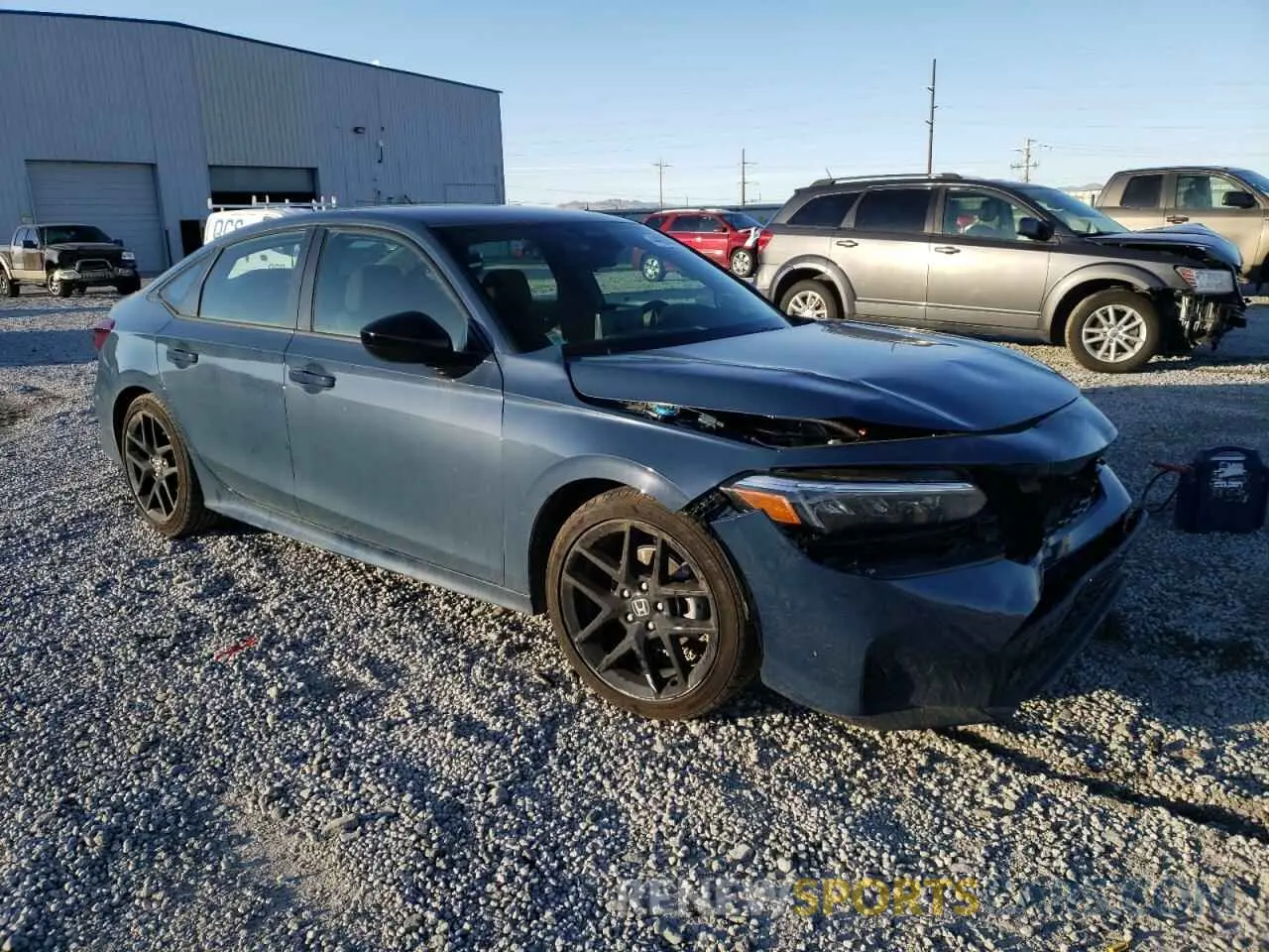 4 Photograph of a damaged car 2HGFE2F51SH521366 HONDA CIVIC 2025
