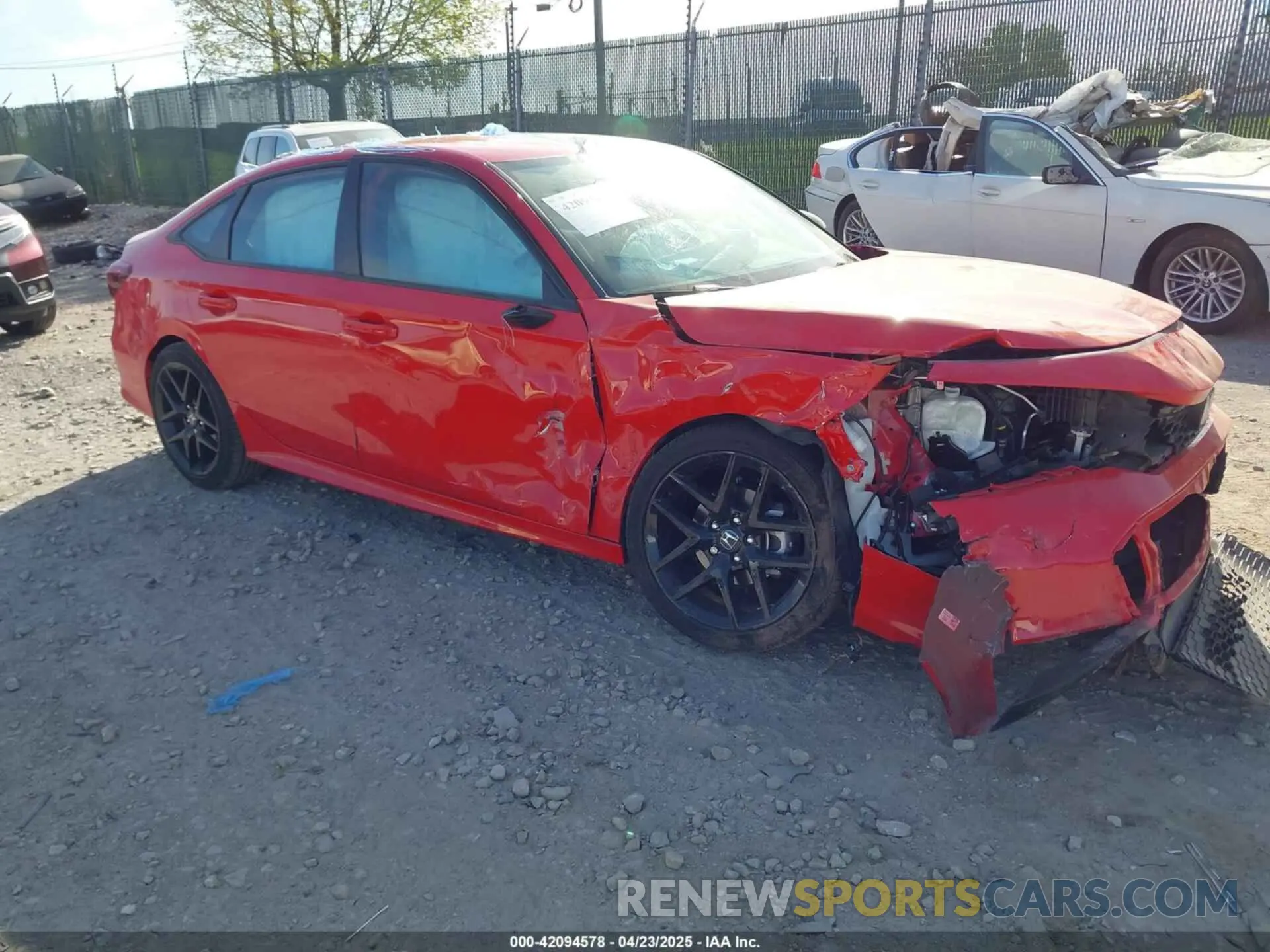 1 Photograph of a damaged car 2HGFE2F51SH528155 HONDA CIVIC 2025