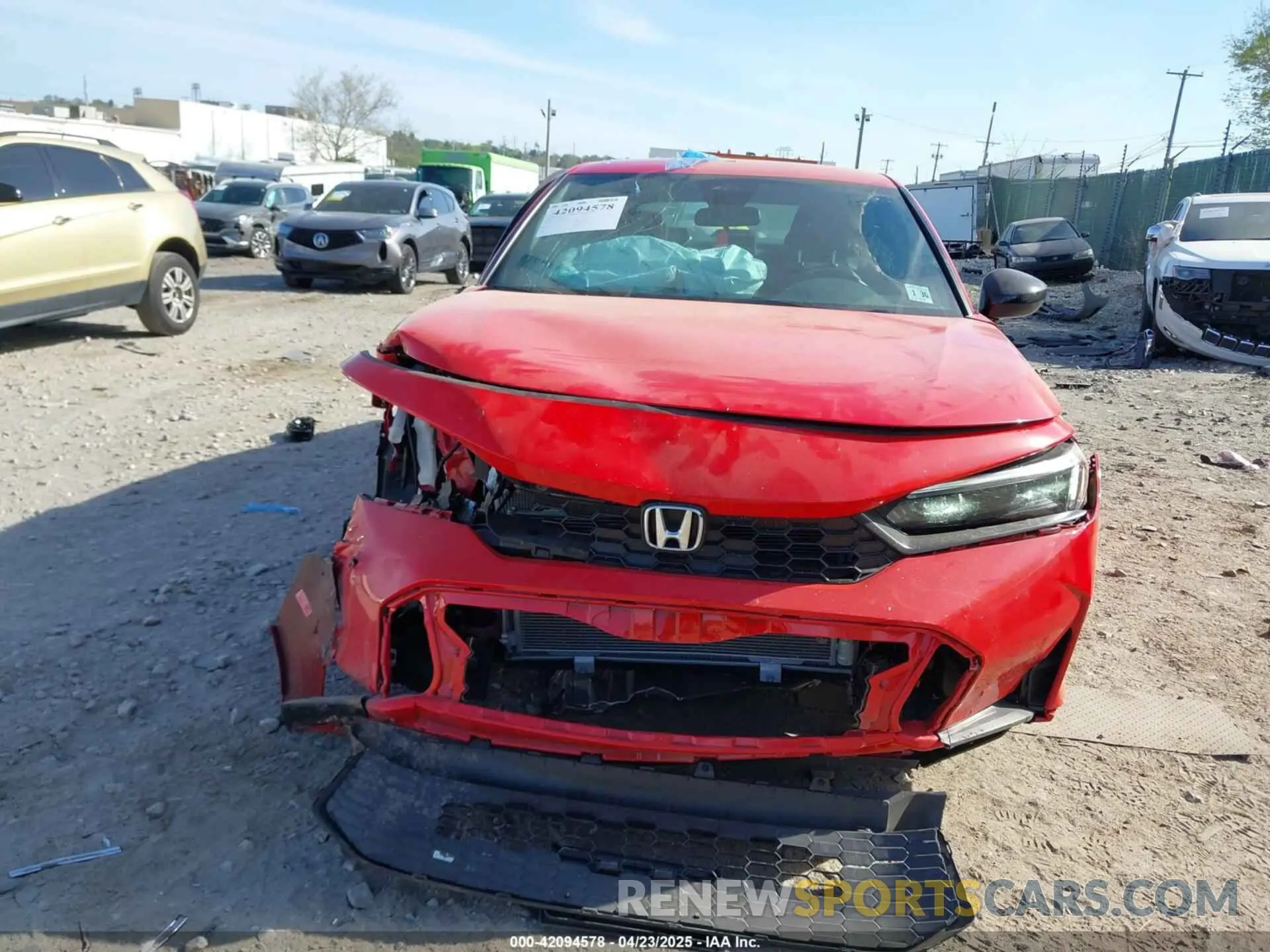 11 Photograph of a damaged car 2HGFE2F51SH528155 HONDA CIVIC 2025