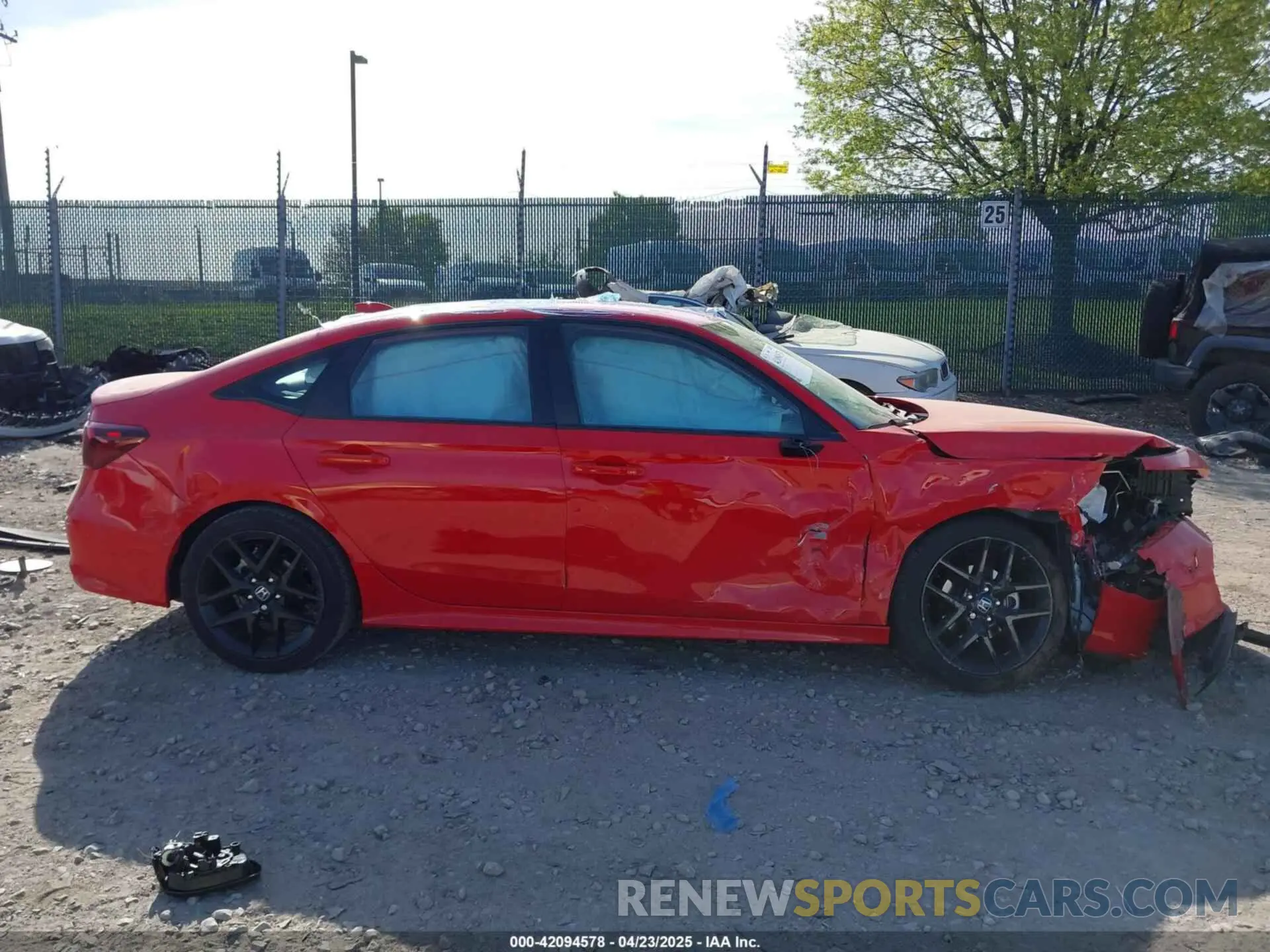 12 Photograph of a damaged car 2HGFE2F51SH528155 HONDA CIVIC 2025