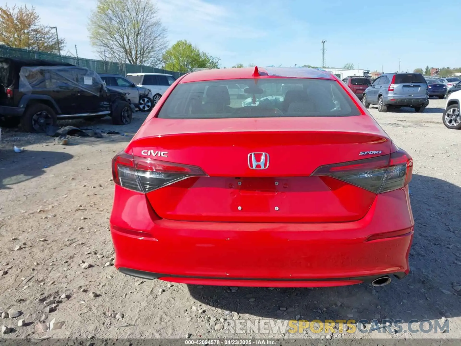 15 Photograph of a damaged car 2HGFE2F51SH528155 HONDA CIVIC 2025