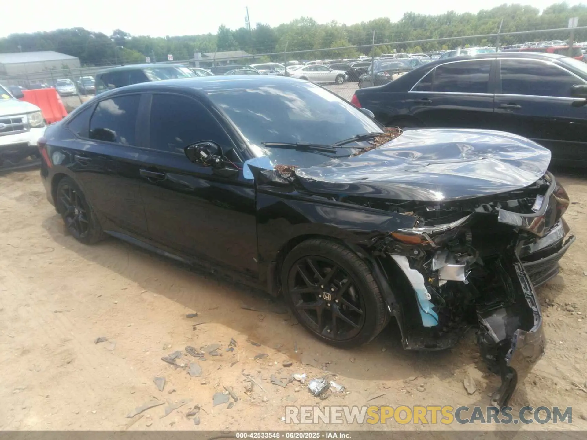 1 Photograph of a damaged car 2HGFE2F51SH552326 HONDA CIVIC 2025