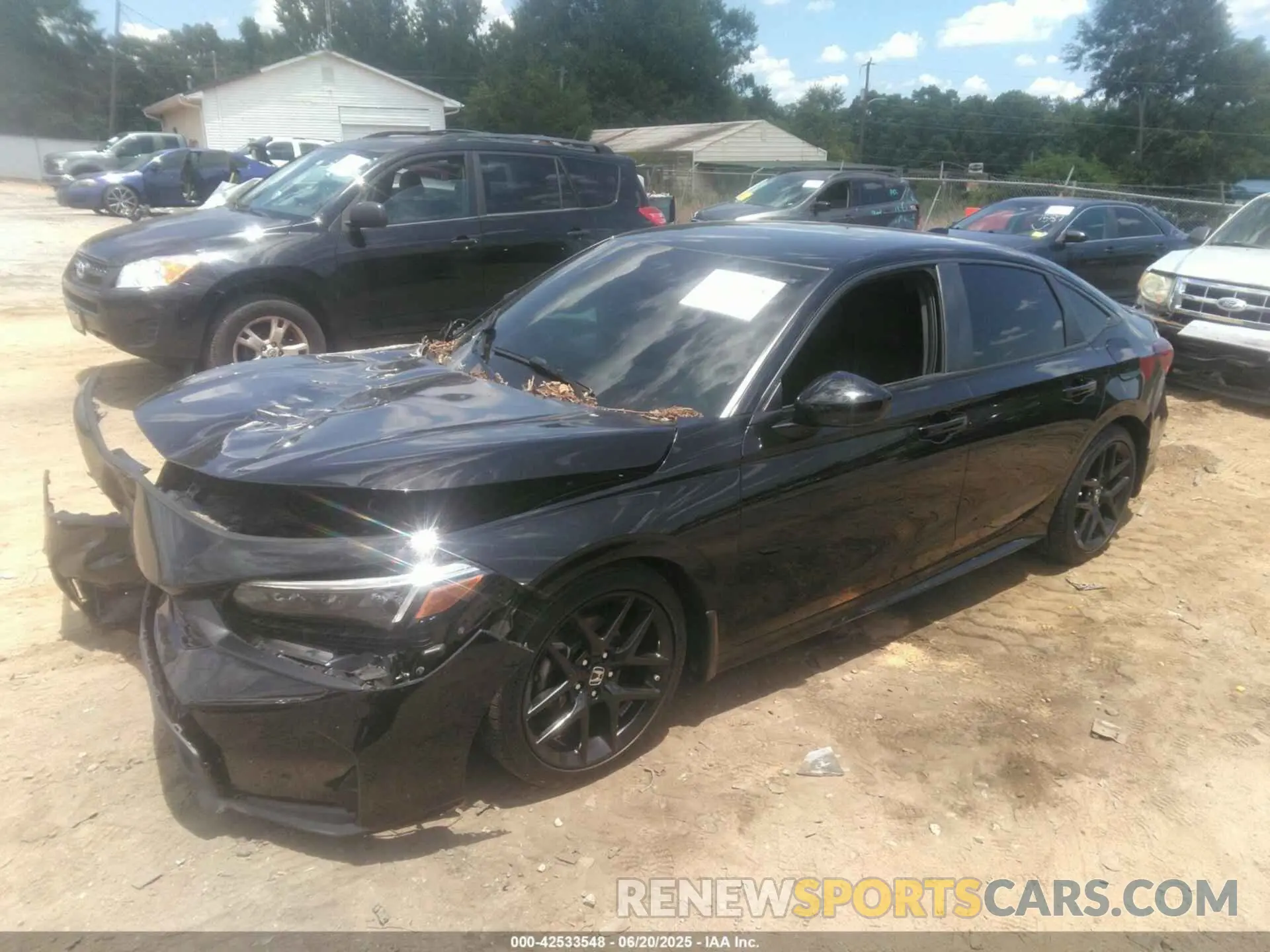 2 Photograph of a damaged car 2HGFE2F51SH552326 HONDA CIVIC 2025